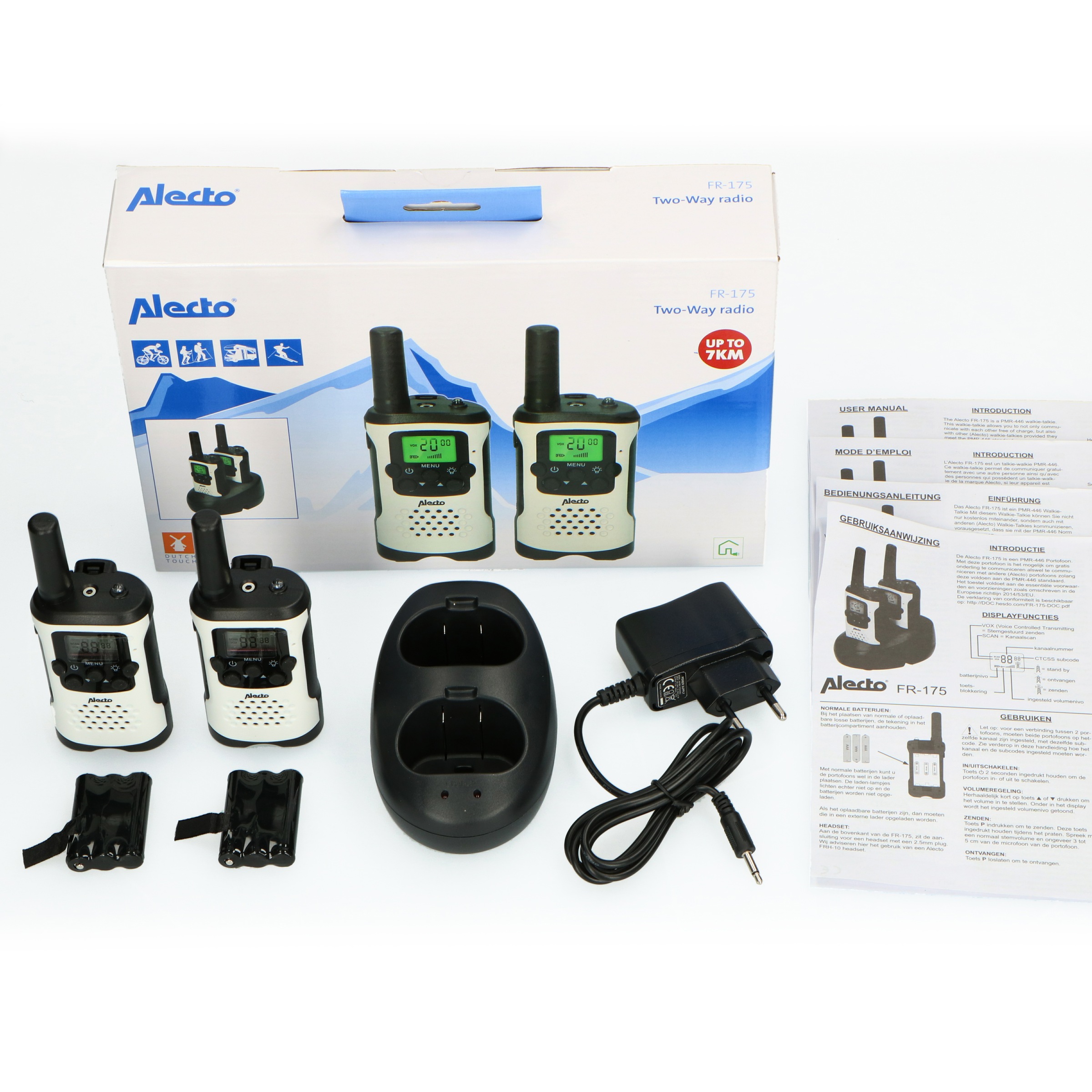 Alecto Walkie Talkie »FR-175«, Set aus 2 Geräten