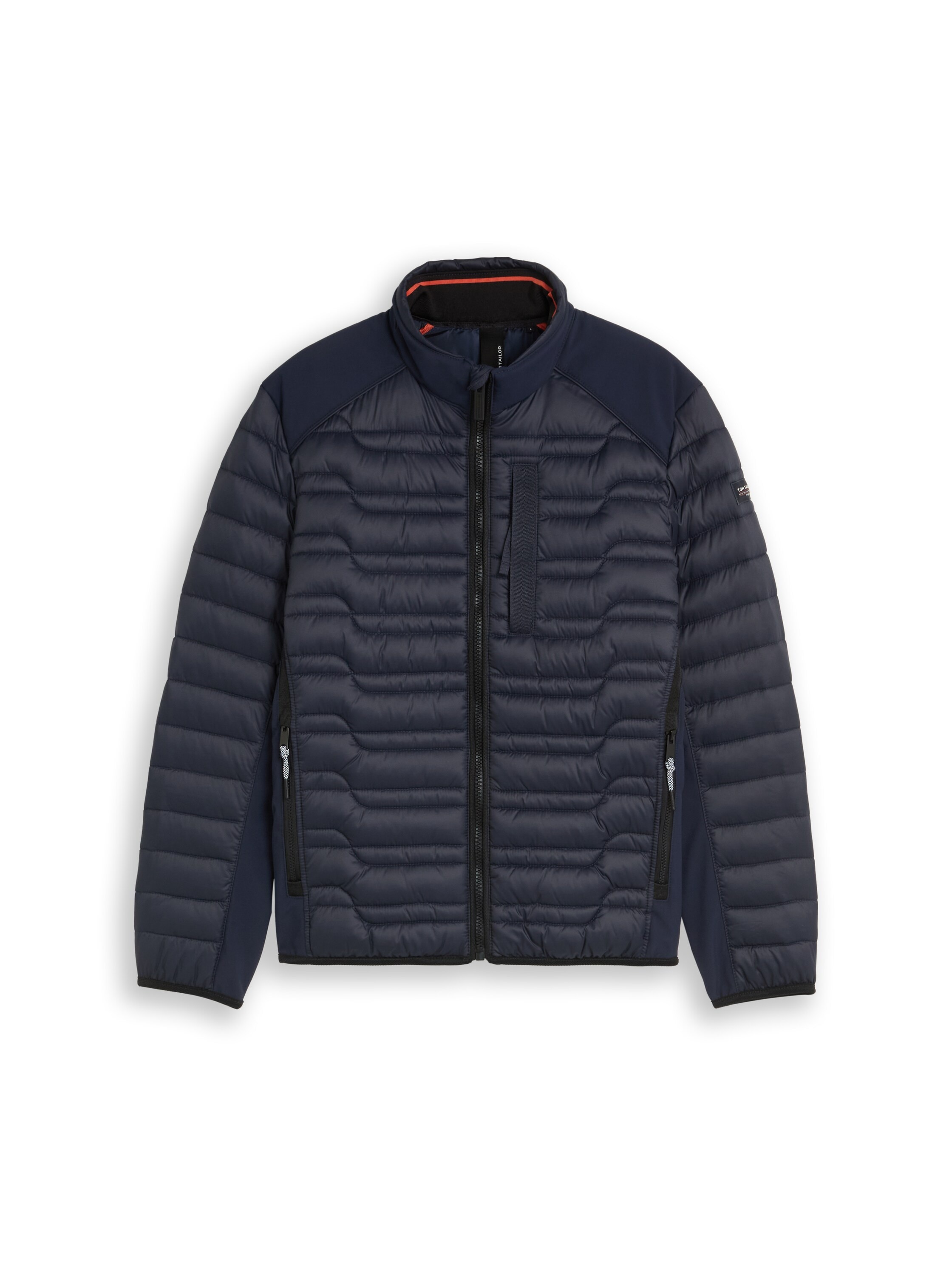 TOM TAILOR Steppjacke »Regular« ohne Kapuze mit Stehkragen und Reißverschluss