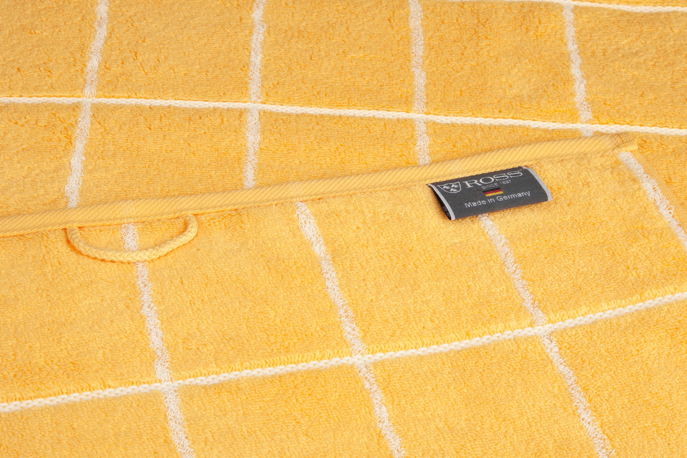 ROSS Handtücher »Cashmere Überkaro«, (2 St.), in modischen Farben