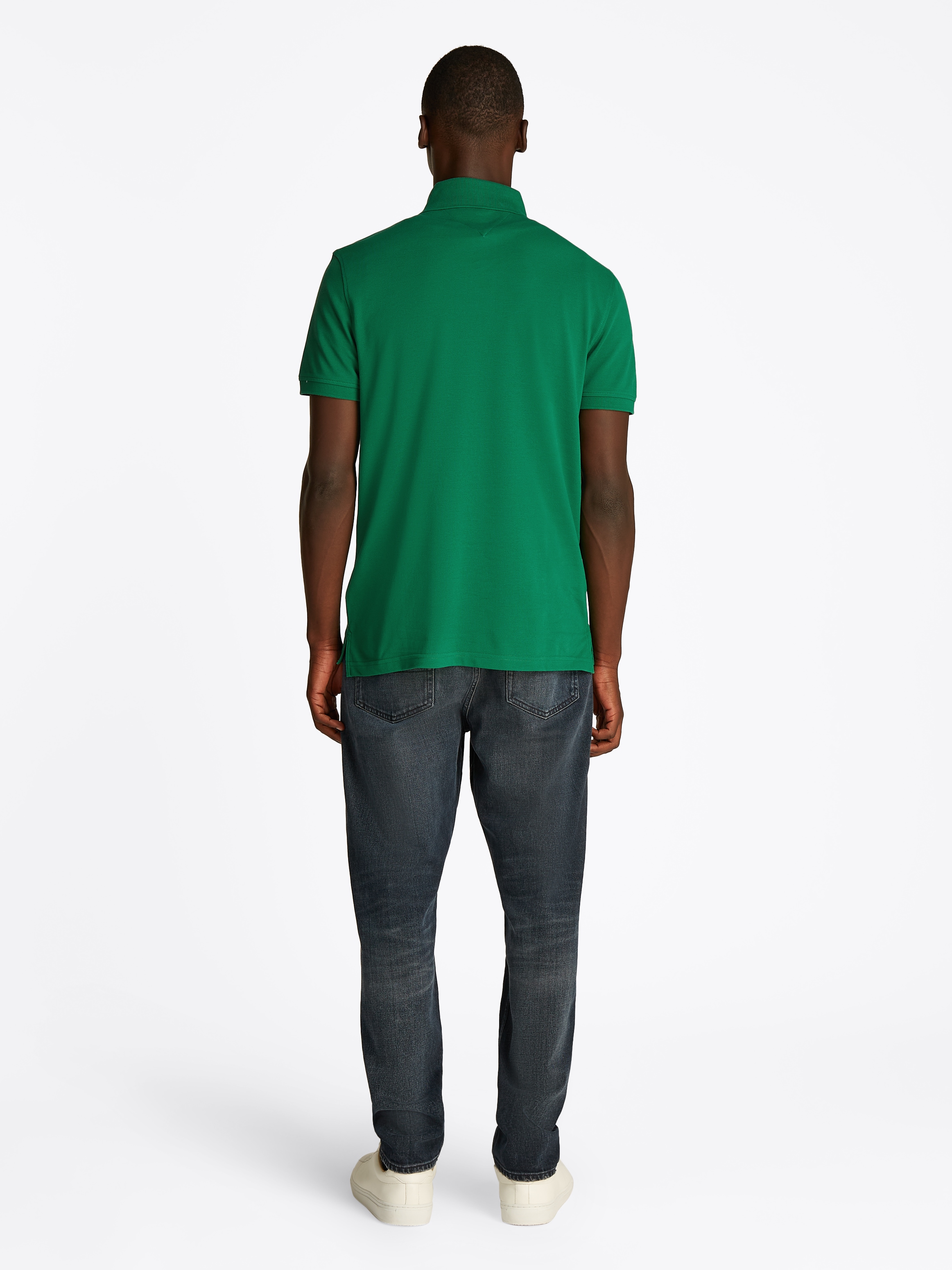 Tommy Hilfiger Poloshirt »1985 REGULAR POLO«, mit Tommy Hilfiger Kontraststreifen innen am Kragen