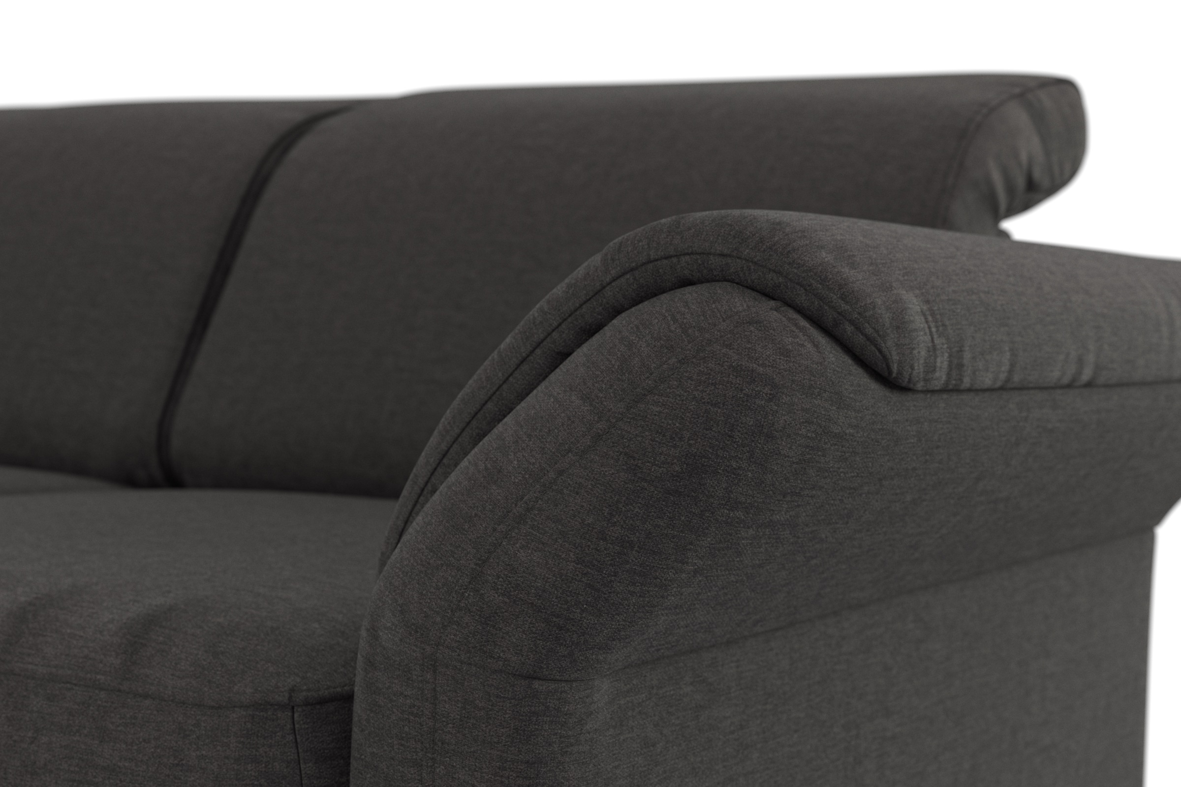 sit&more Ecksofa »Apulia L-Form« wahlweise Bettfunktion, Bettkasten und Kopf- und Armteilverstellung