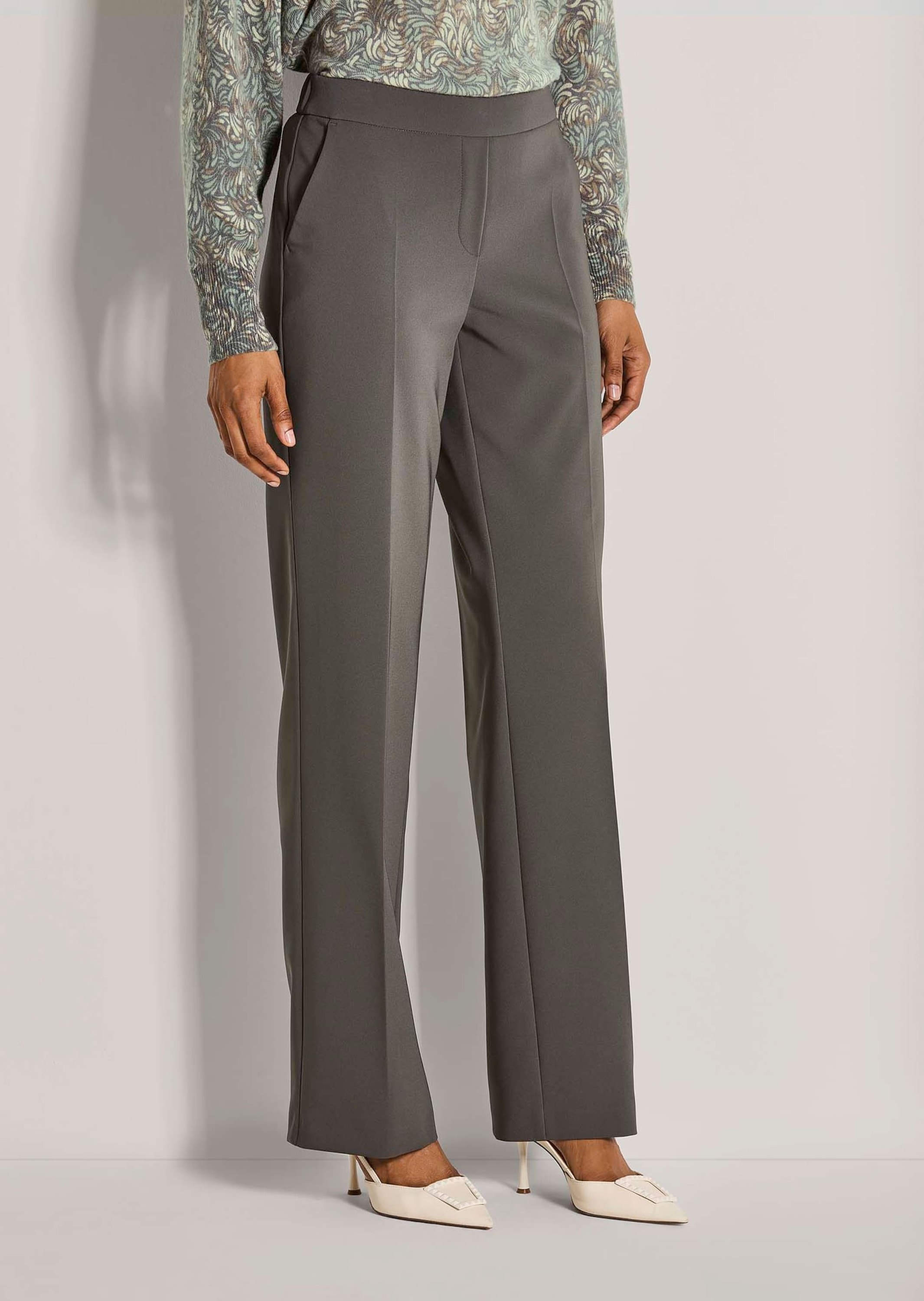 MADELEINE Schlupfhose »Schlupfhose Elegante Damenhose mit Bügelfalten«