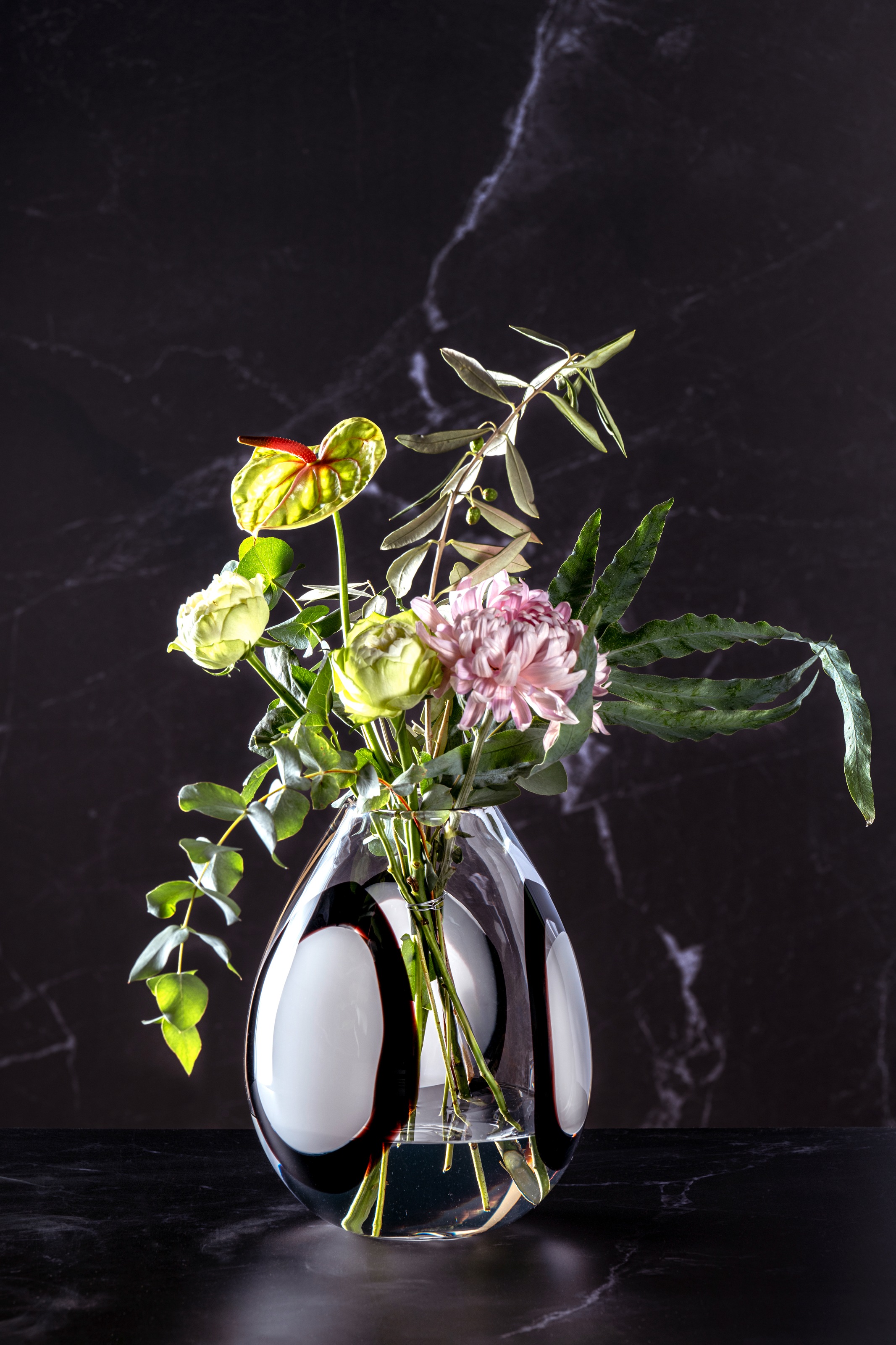 LEONARDO Dekovase »GK/Vase OCCHI BLANC«, (1 St.)