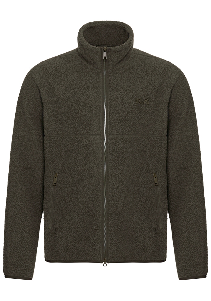 Jack Wolfskin Fleecejacke »LITE CURL FZ M« Atmungsaktiv, leicht, Übergangsjacke