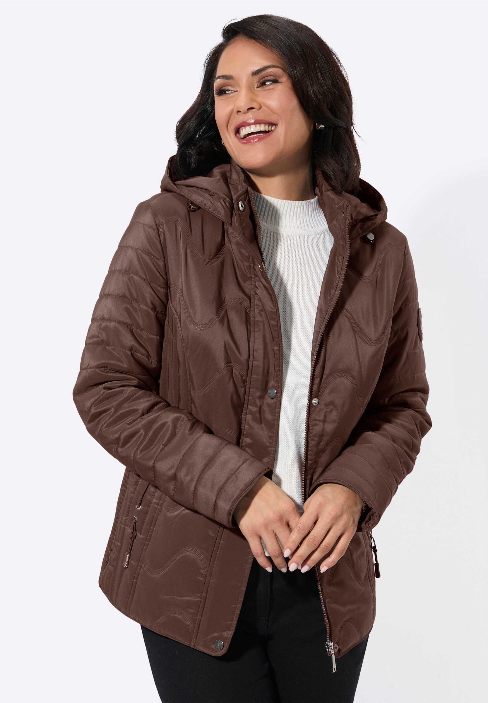 Witt Steppjacke »Steppjacke Steppjacke mit Windstopper« mit Kapuze