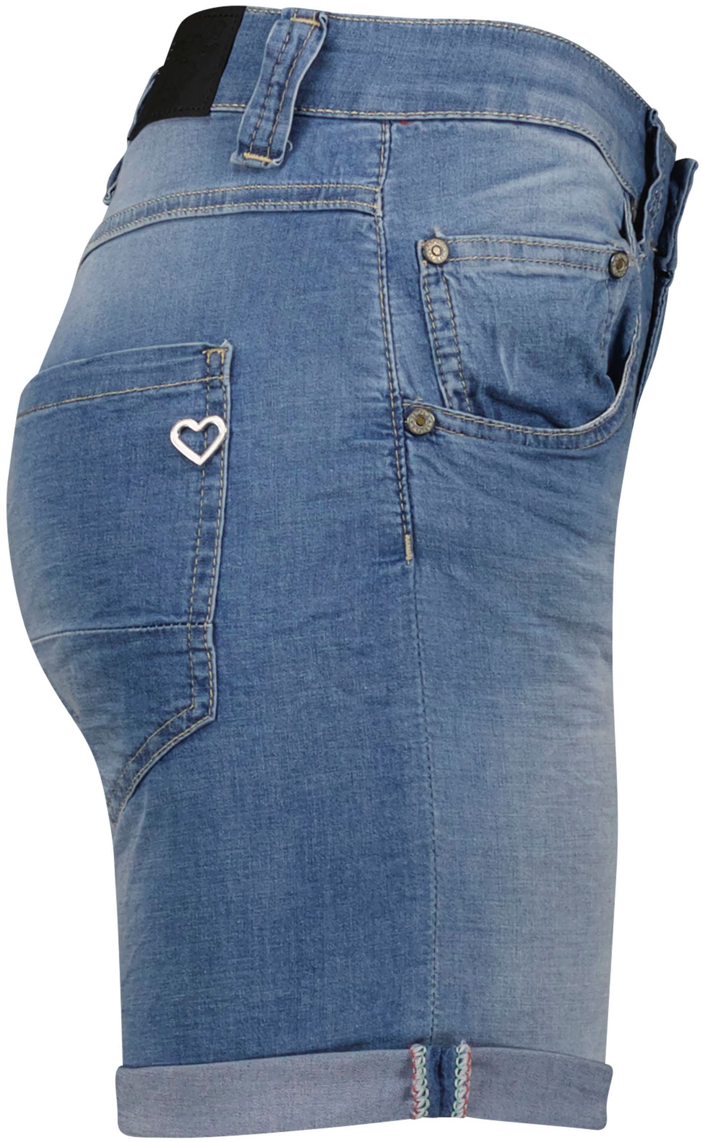 Please Jeans Shorts, in leichter Denim-Qualität - Slim Fit