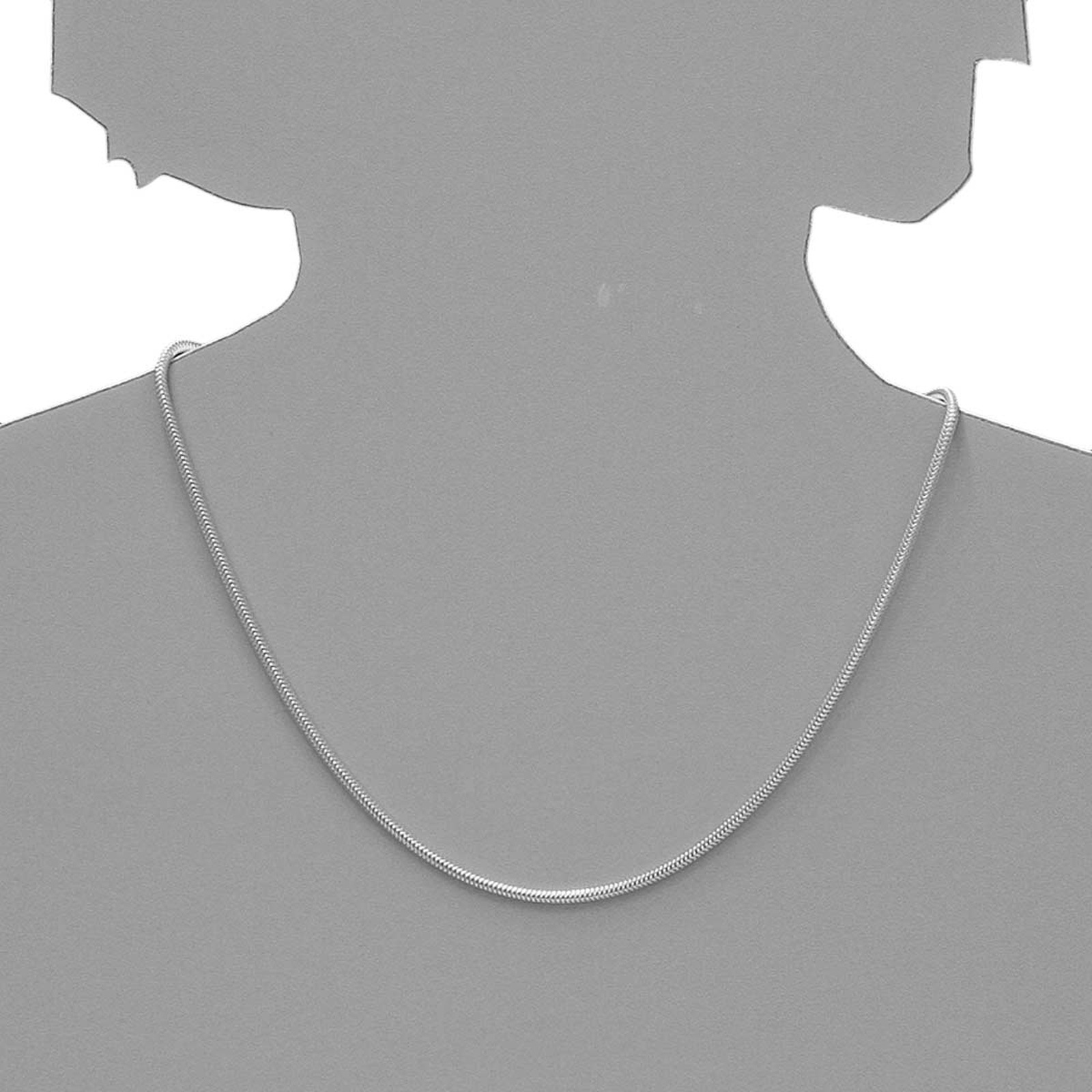 OSTSEE-SCHMUCK Silberkette »- Schlange 2,0 mm - Silber 925/000 -,«