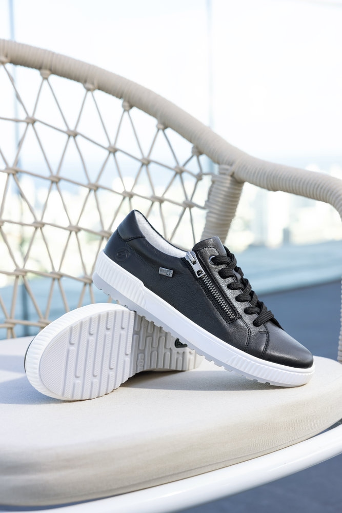 Remonte Sneaker  Freizeitschuh, Halbschuh mit seitlichem Reißverschluss und TEX-Membran