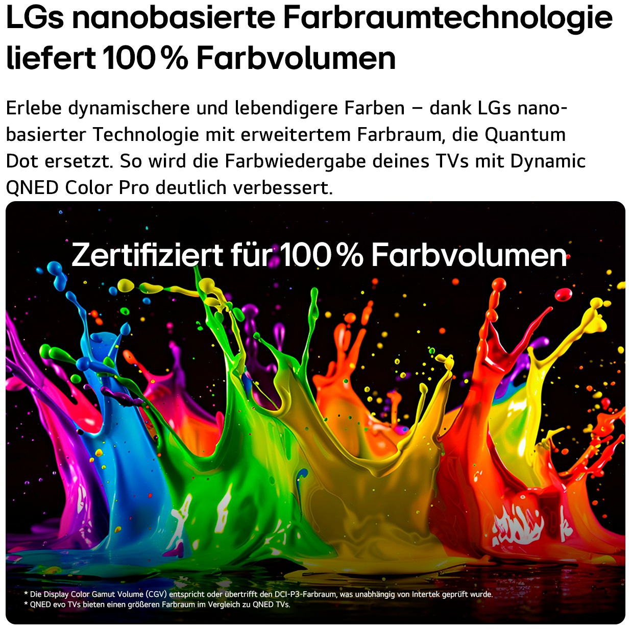 LG QNED-Fernseher »65QNED82B6B« 164 cm/65 ″ Smart-TV
