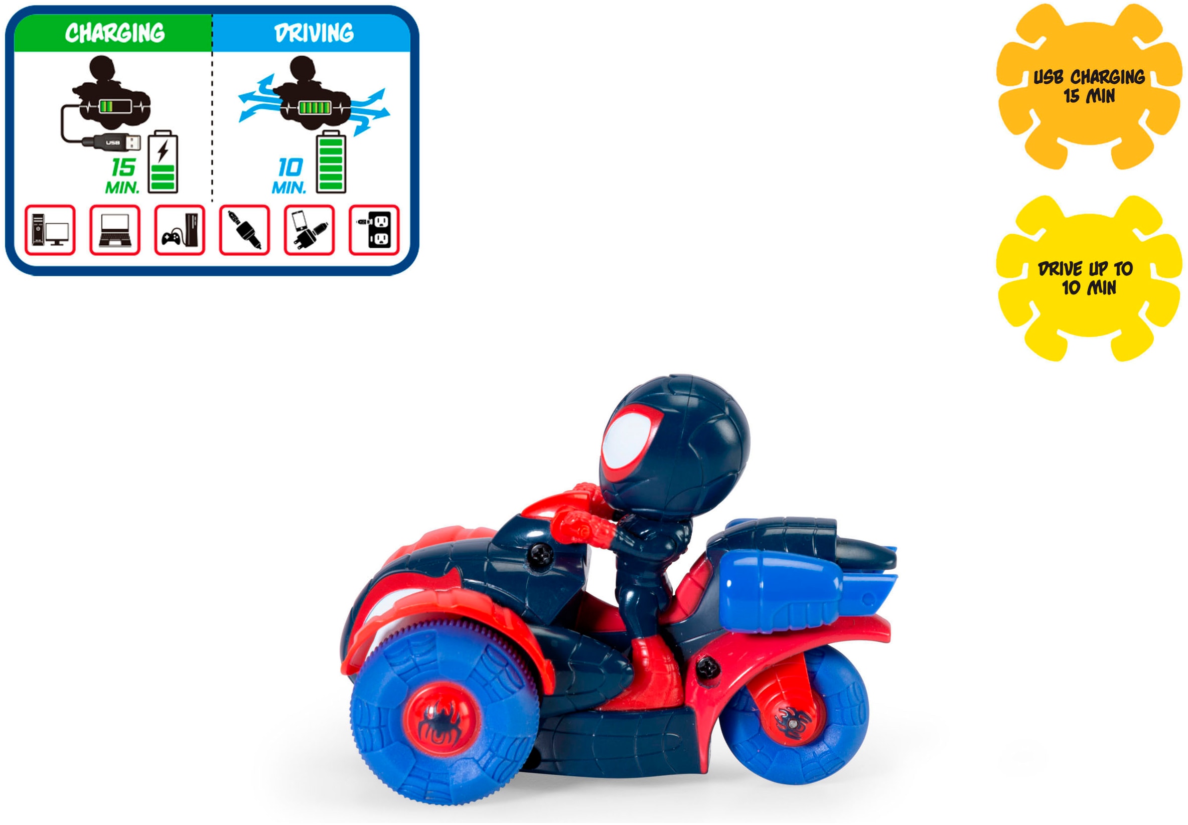 Dickie Toys RC-Auto »RC Miles Techno-Racer 1:50«