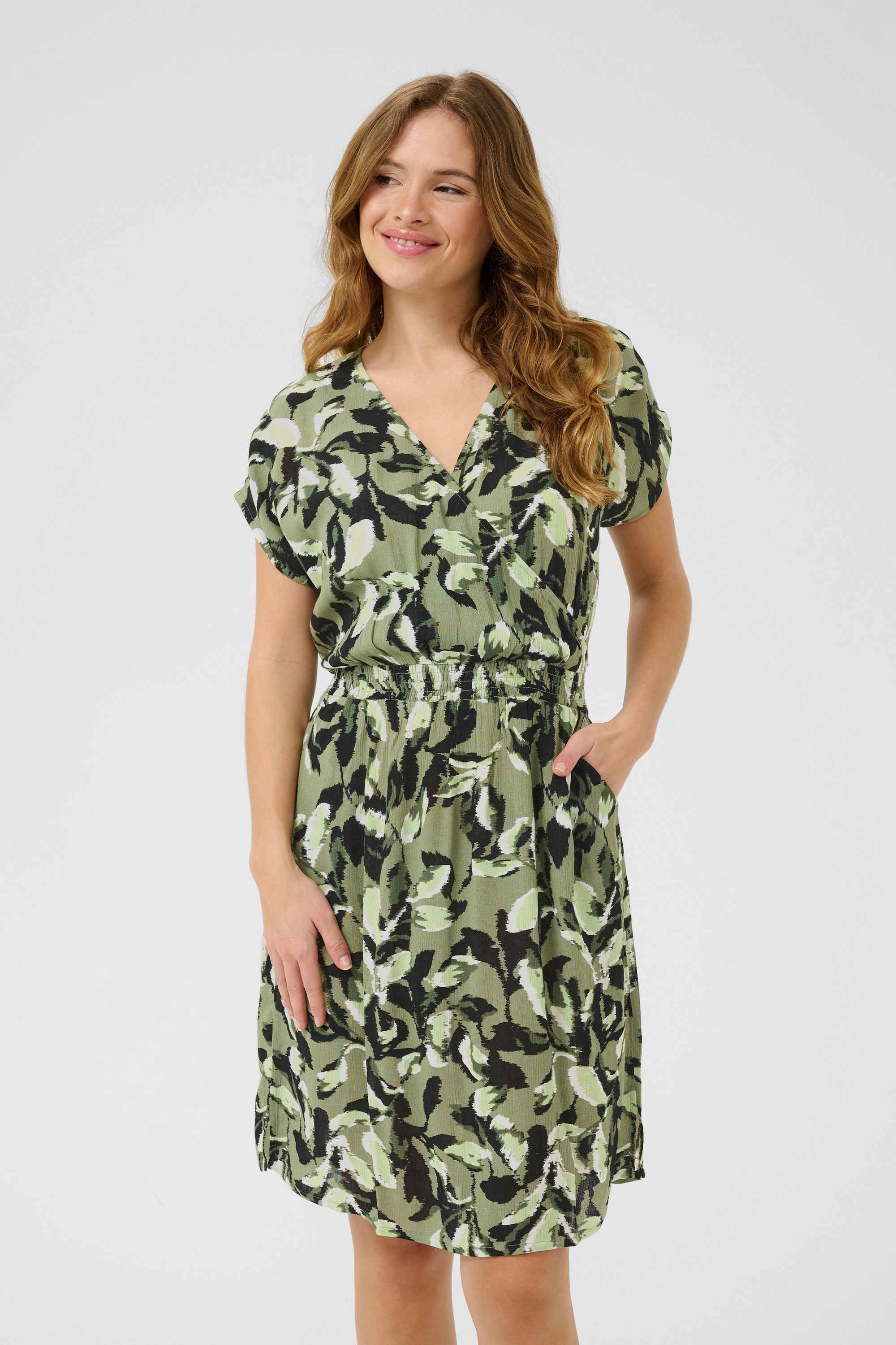 KAFFE Midikleid »Kleid KAjenn«
