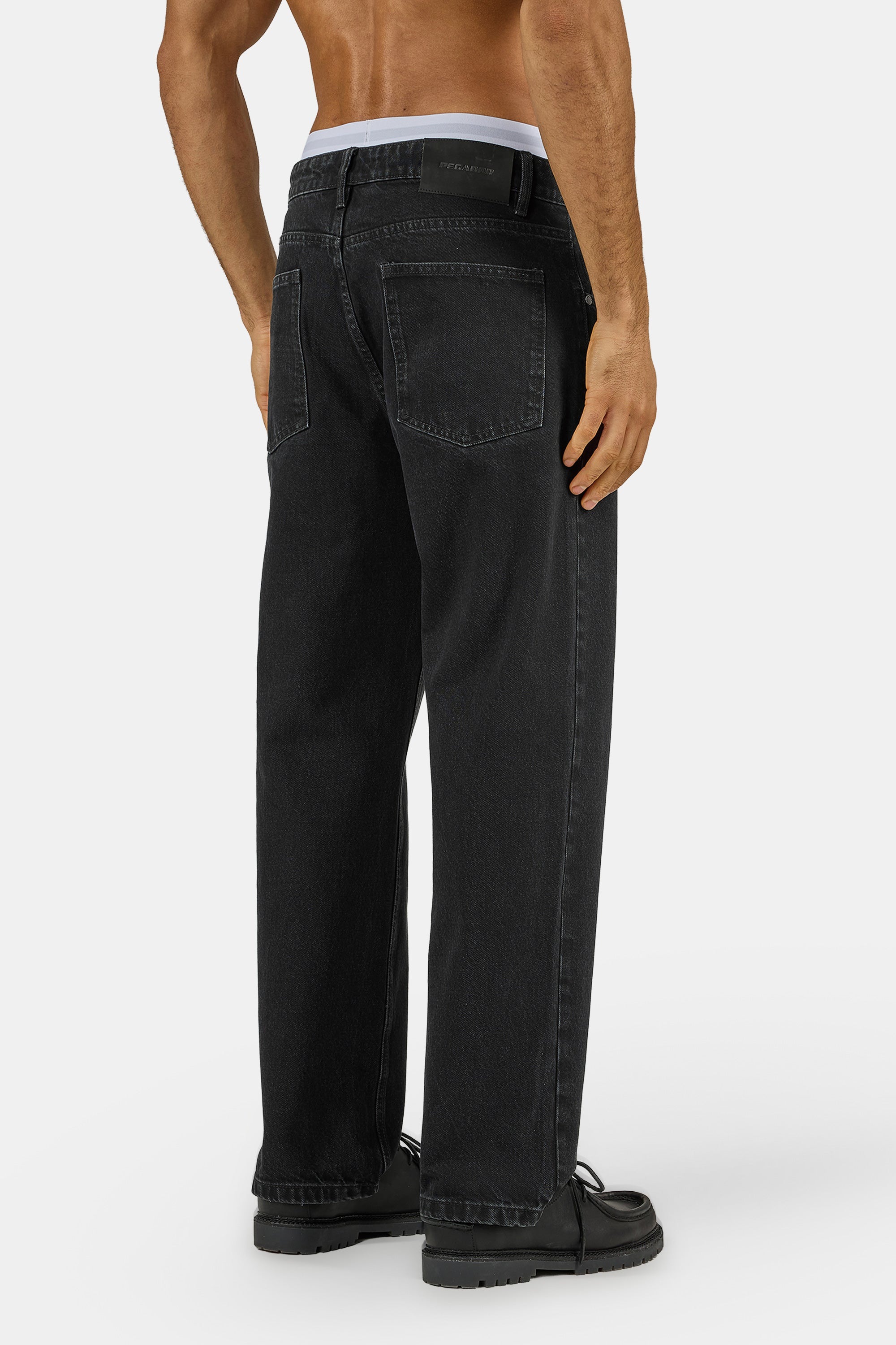 PEGADOR Loose-fit-Jeans »Baltra Baggy Jeans« Baumwolle, loose fit