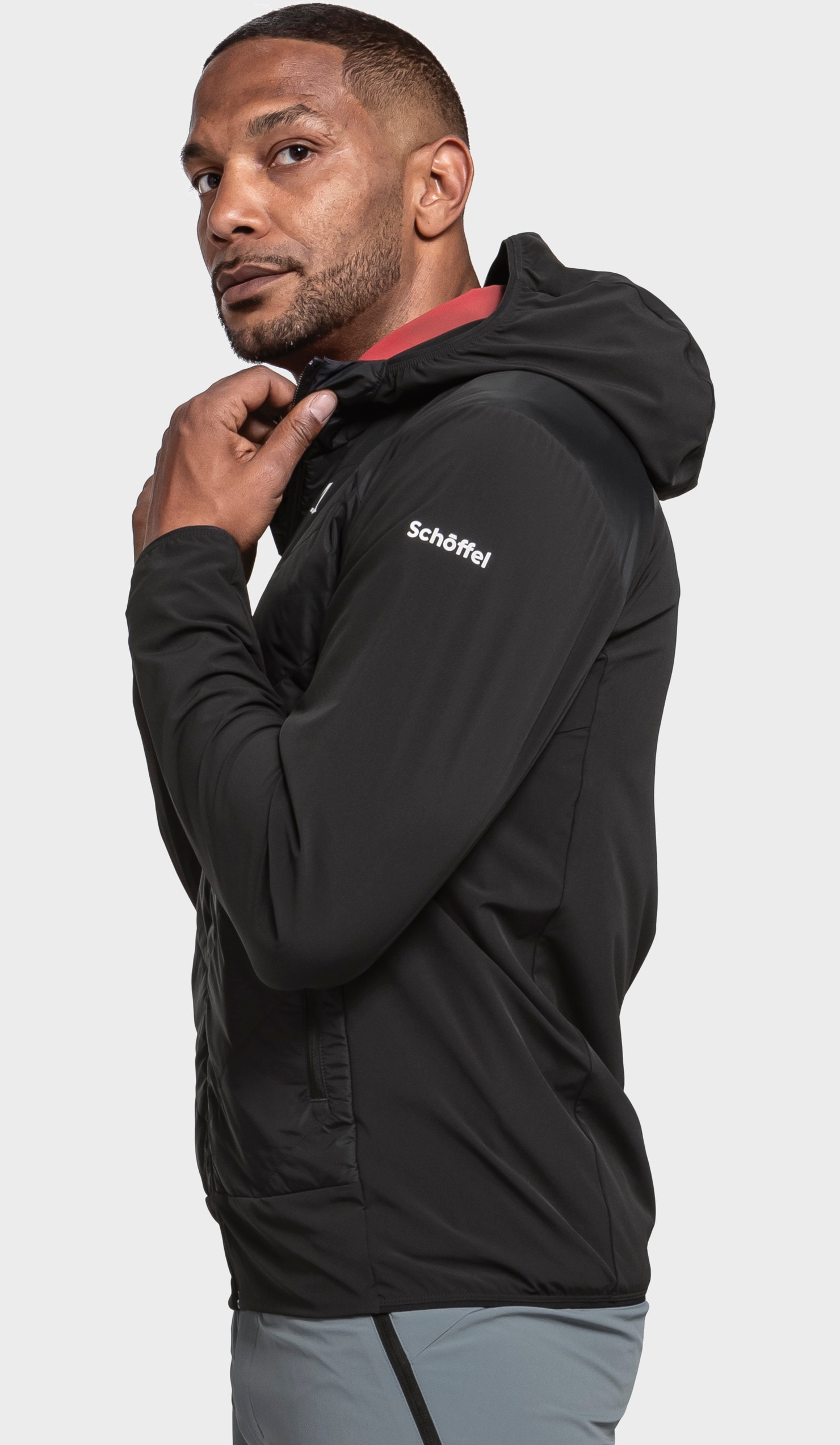 Schöffel Funktionsjacke »Hybrid Jk Style Blaueis MNS« mit Kapuze