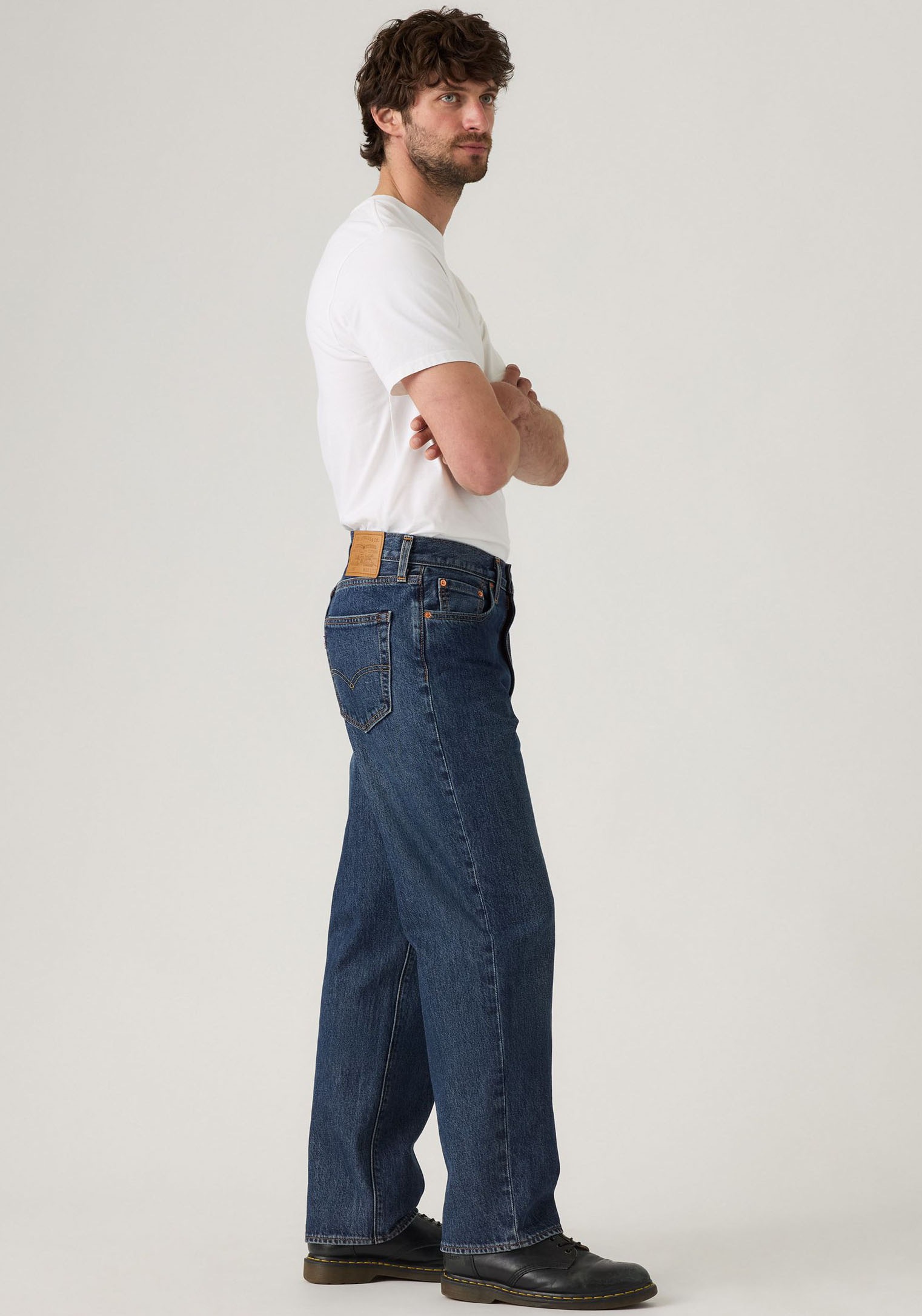Levi's® Loose-fit-Jeans »568 STAY LOOSE«, mit Leinenanteil