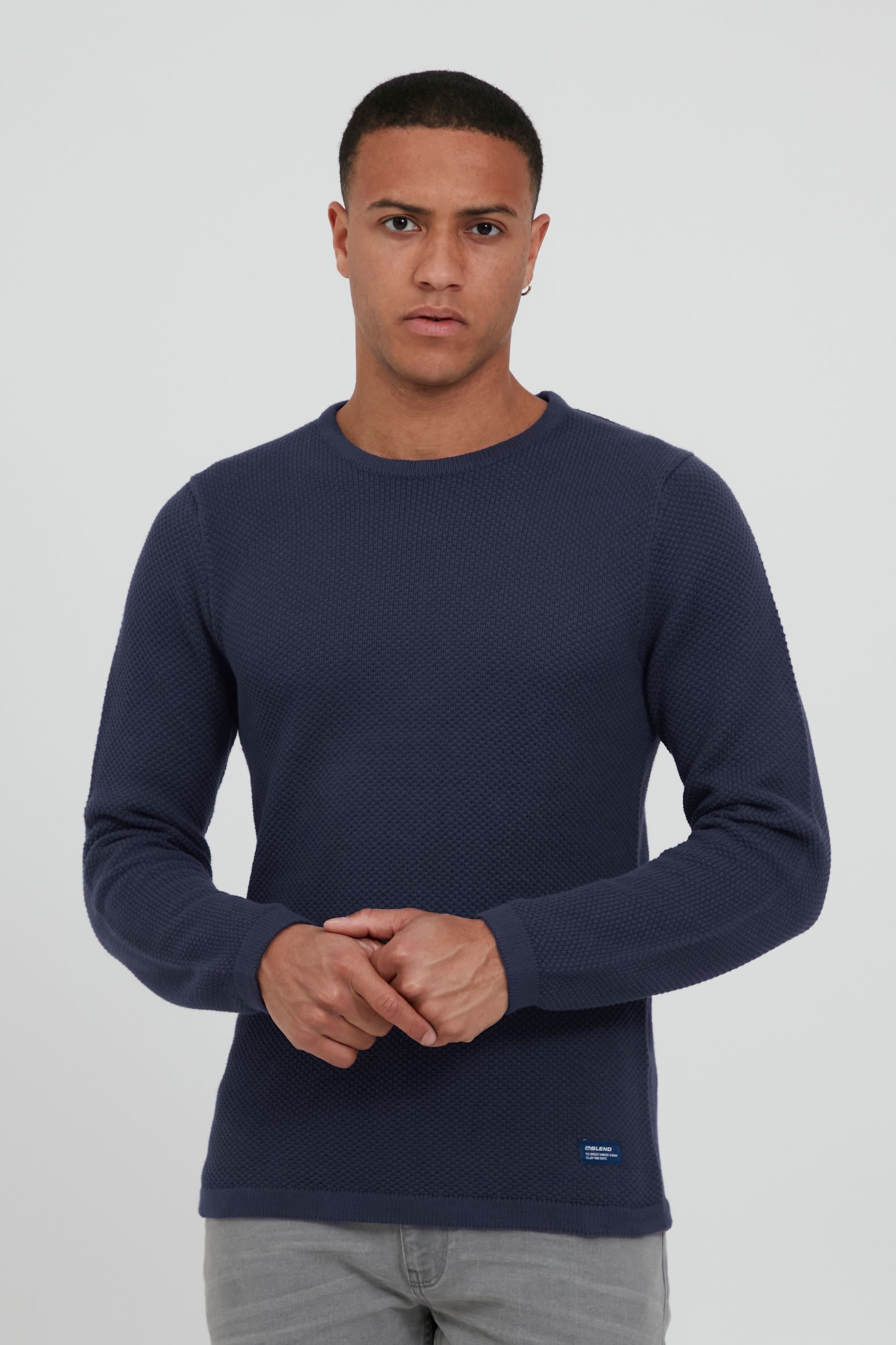 Blend Strickfleece-Pullover »Strickpullover BHAlfons«