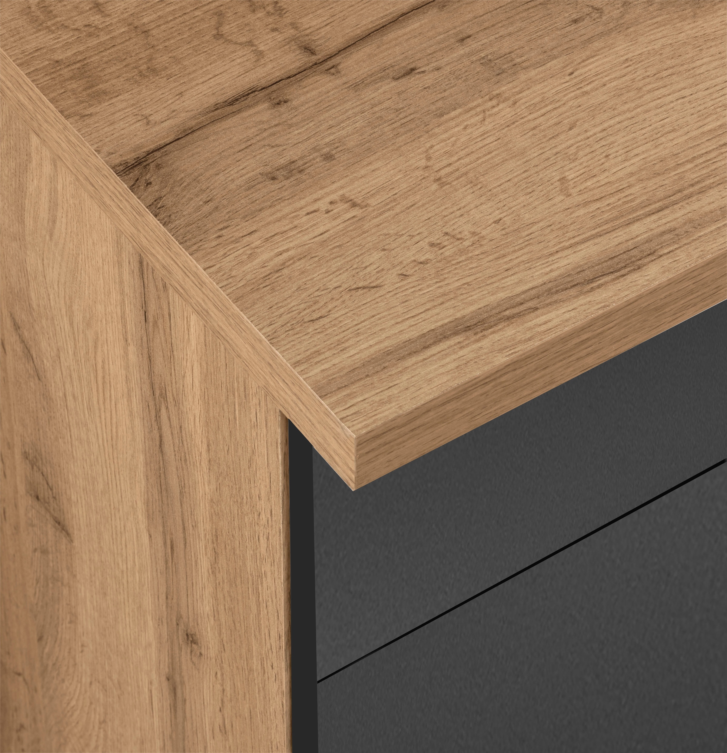 KOCHSTATION Winkelküche »KS-Wien« Stellbreite 220 x 250 cm, wahlweise mit E-Geräten