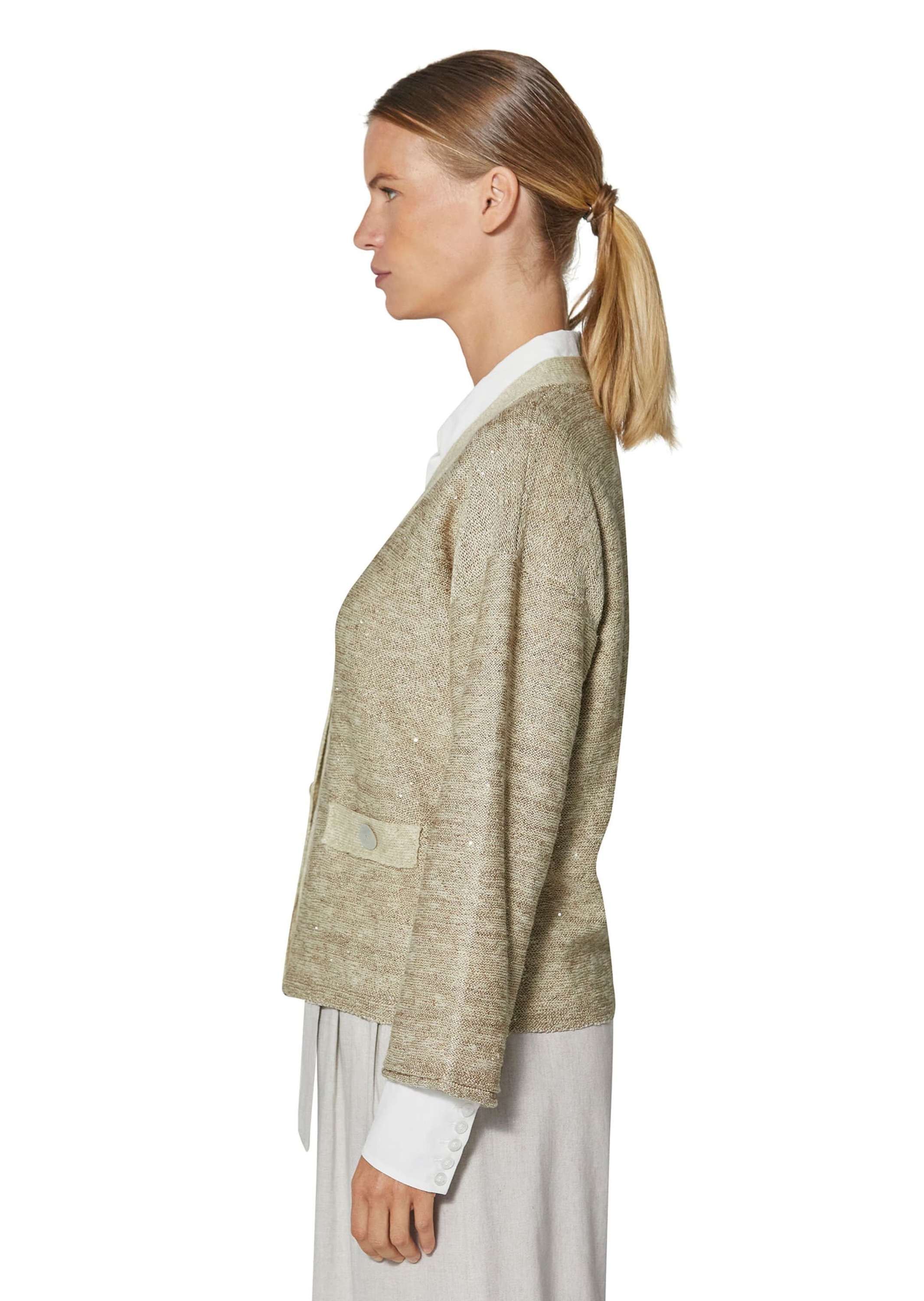 MADELEINE Strickjacke »Strickjacke Strickjacke mit Pailletten«