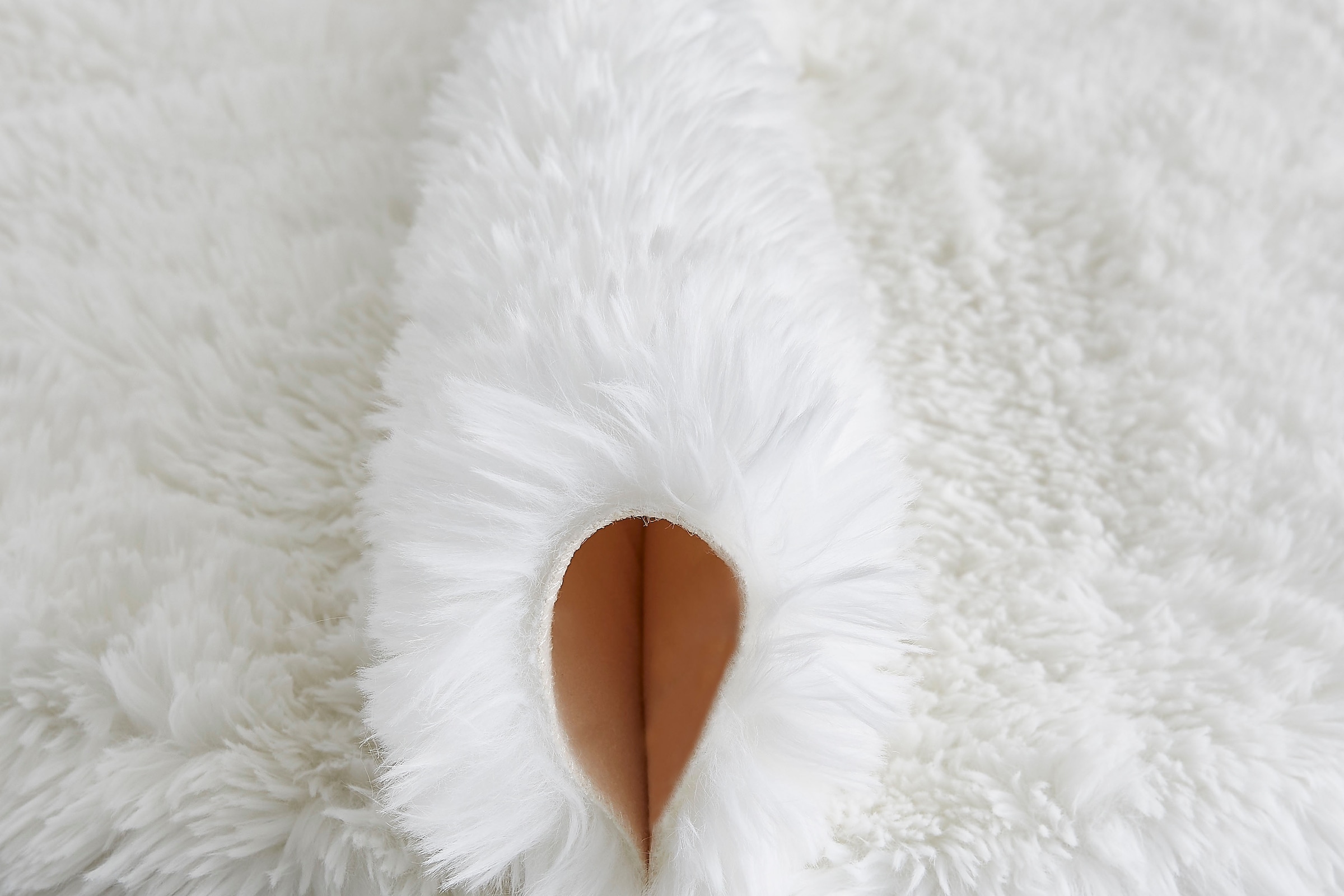 my home Fellteppich »Alpa« rund 35 mm Höhe Kunstfell, Uni Farben, sehr weich, waschbar