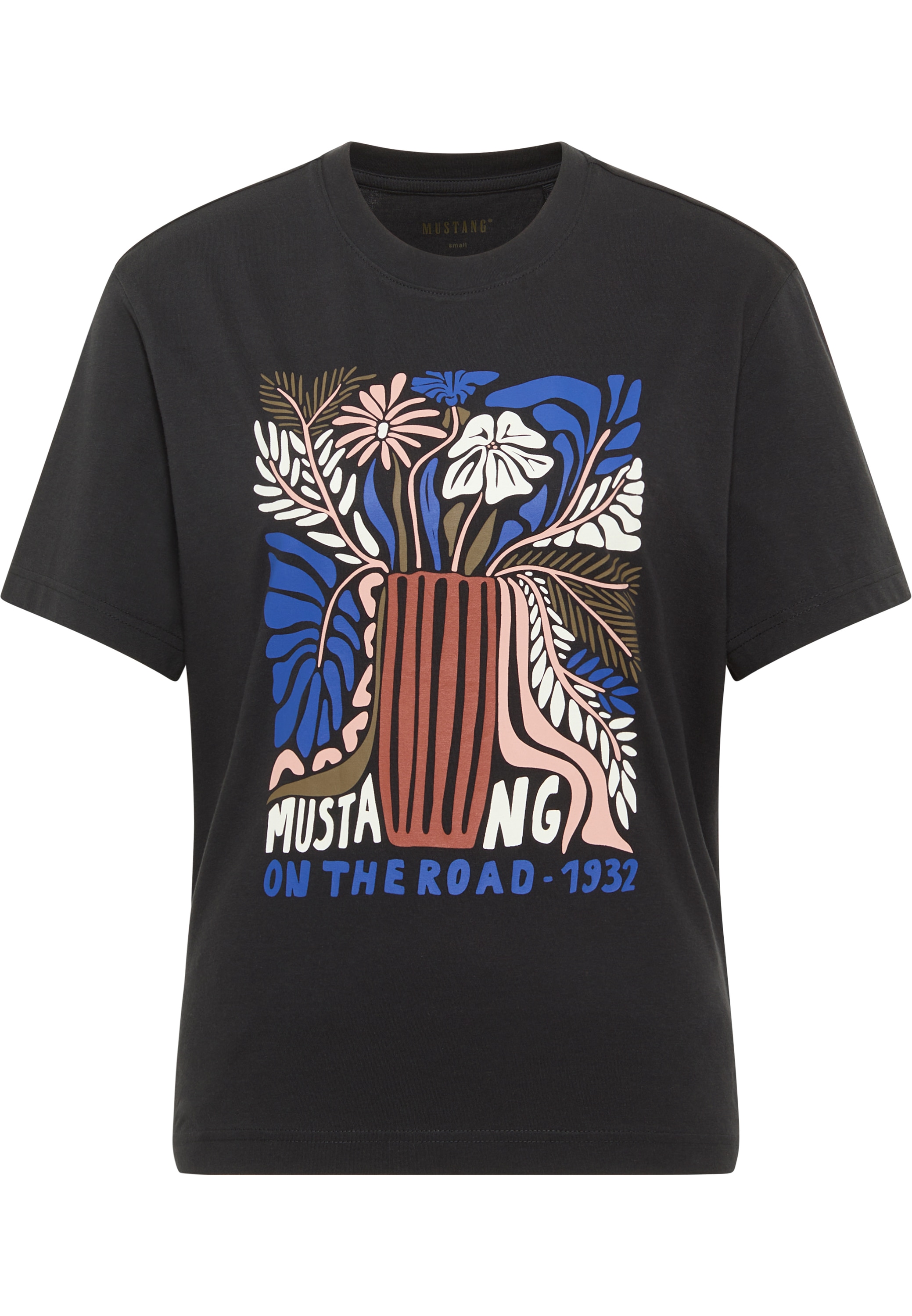 MUSTANG Kurzarmshirt »Print-Shirt« online bei OTTO