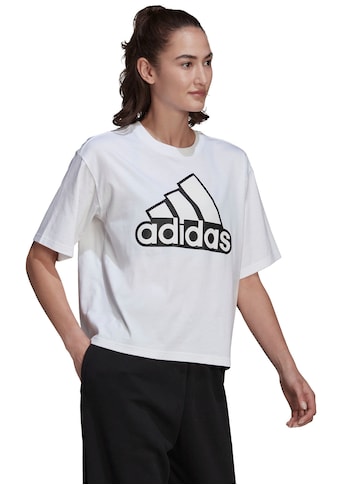 adidas Performance T-Shirt »ESSENTIALS LOGO BOXY TEE« kaufen