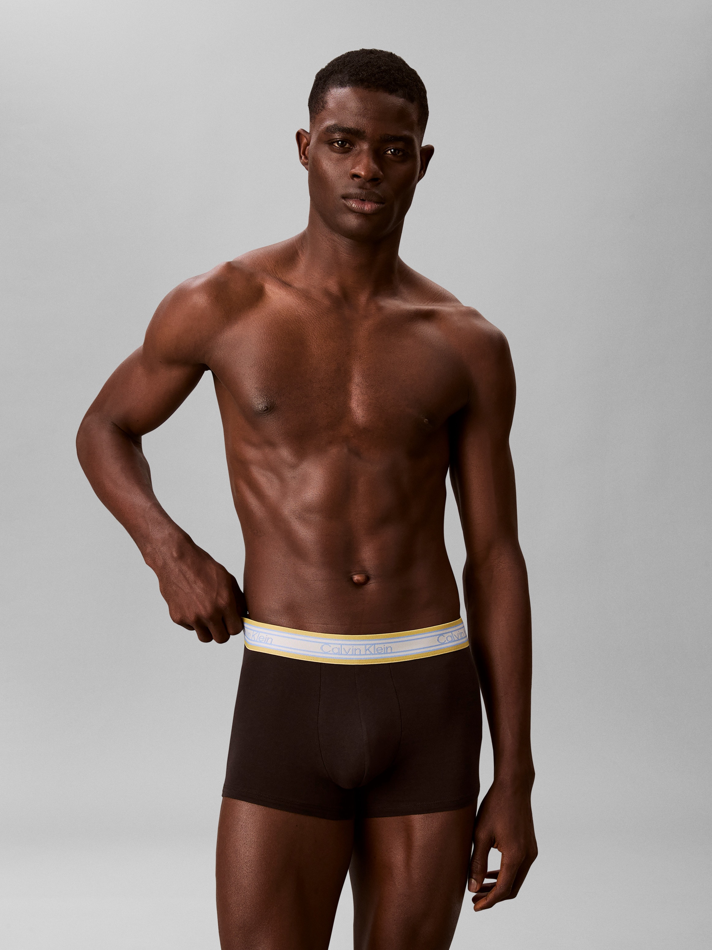 Calvin Klein Underwear Trunk Packung, 3er-Pack,  Körpernahe Passform mit elastischem Bund