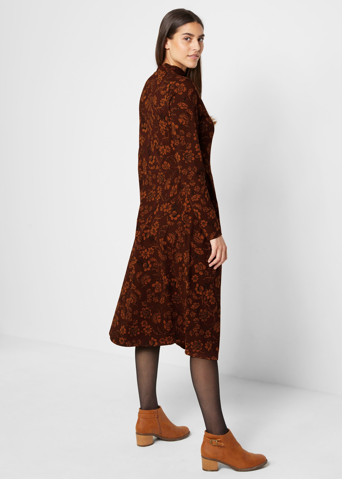 bonprix Jerseykleid Jersey Kleid aus Baumwolle