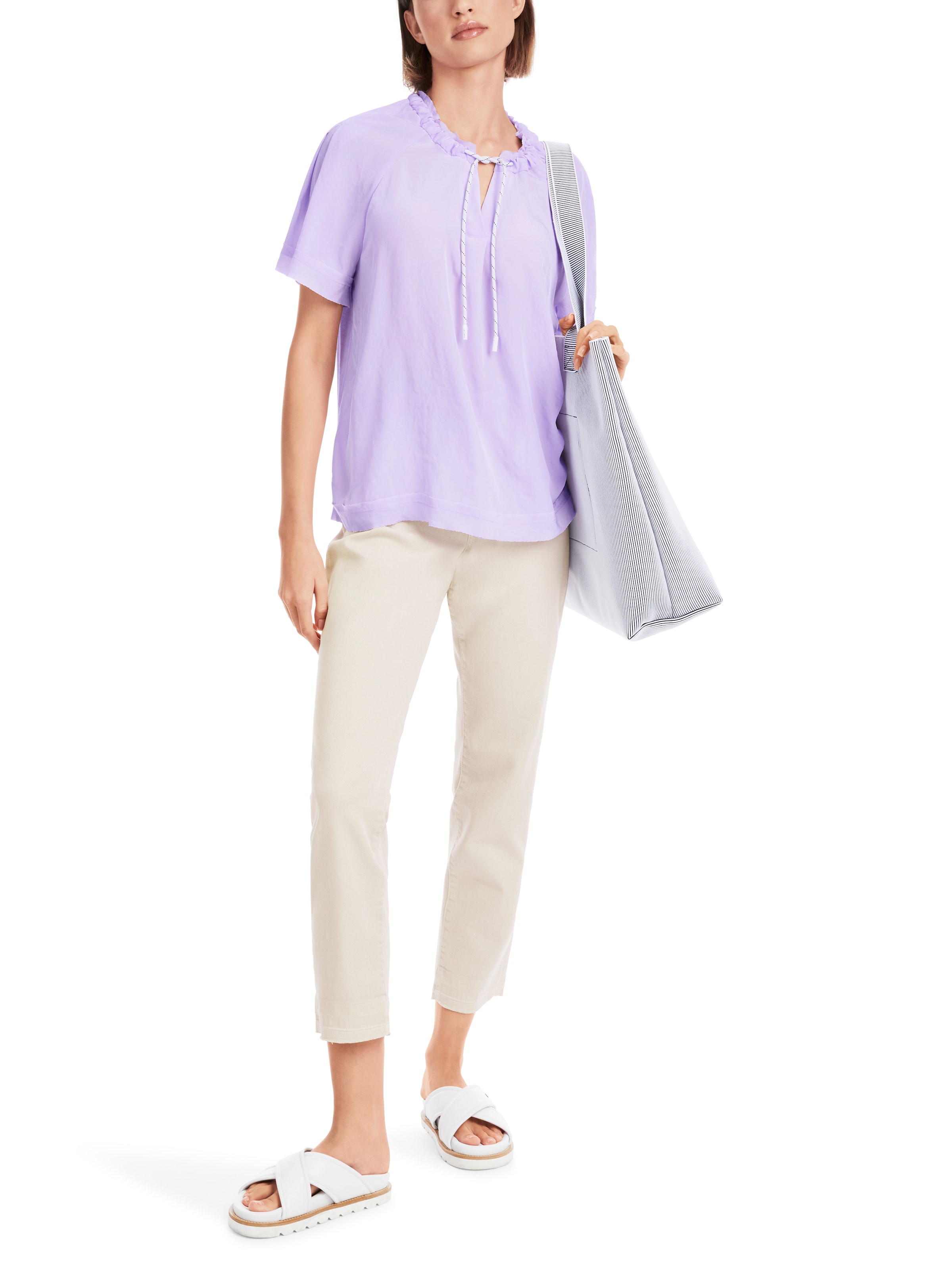 Marc Cain Shirtbluse »"Sky Colours" Premium Damenmode«, Lässiges Blusenshirt