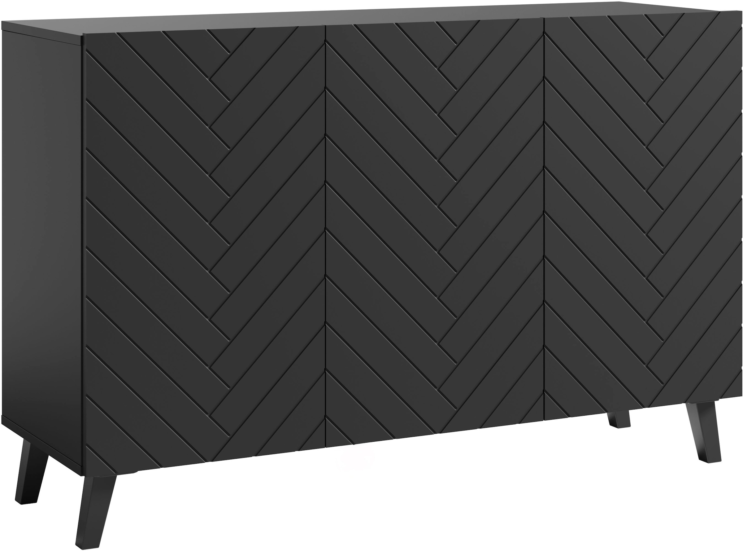 INOSIGN Sideboard »PHUKET«, (1 St.), Modernes Sideboard mit 6 Fächern, Breite 120 cm