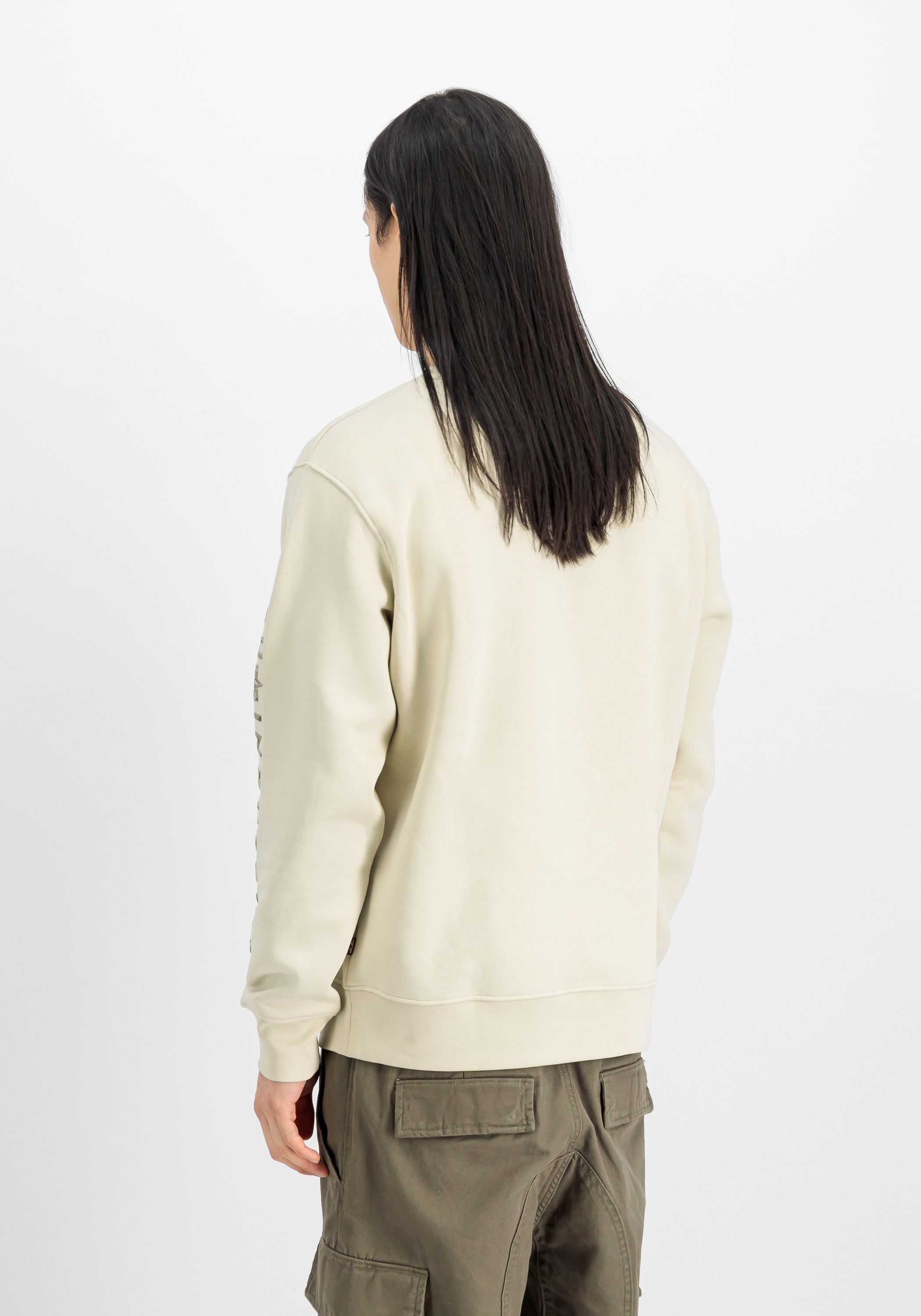 Alpha Industries Sweater »Camo Sleeve Sweatshirt Sweatshirt«