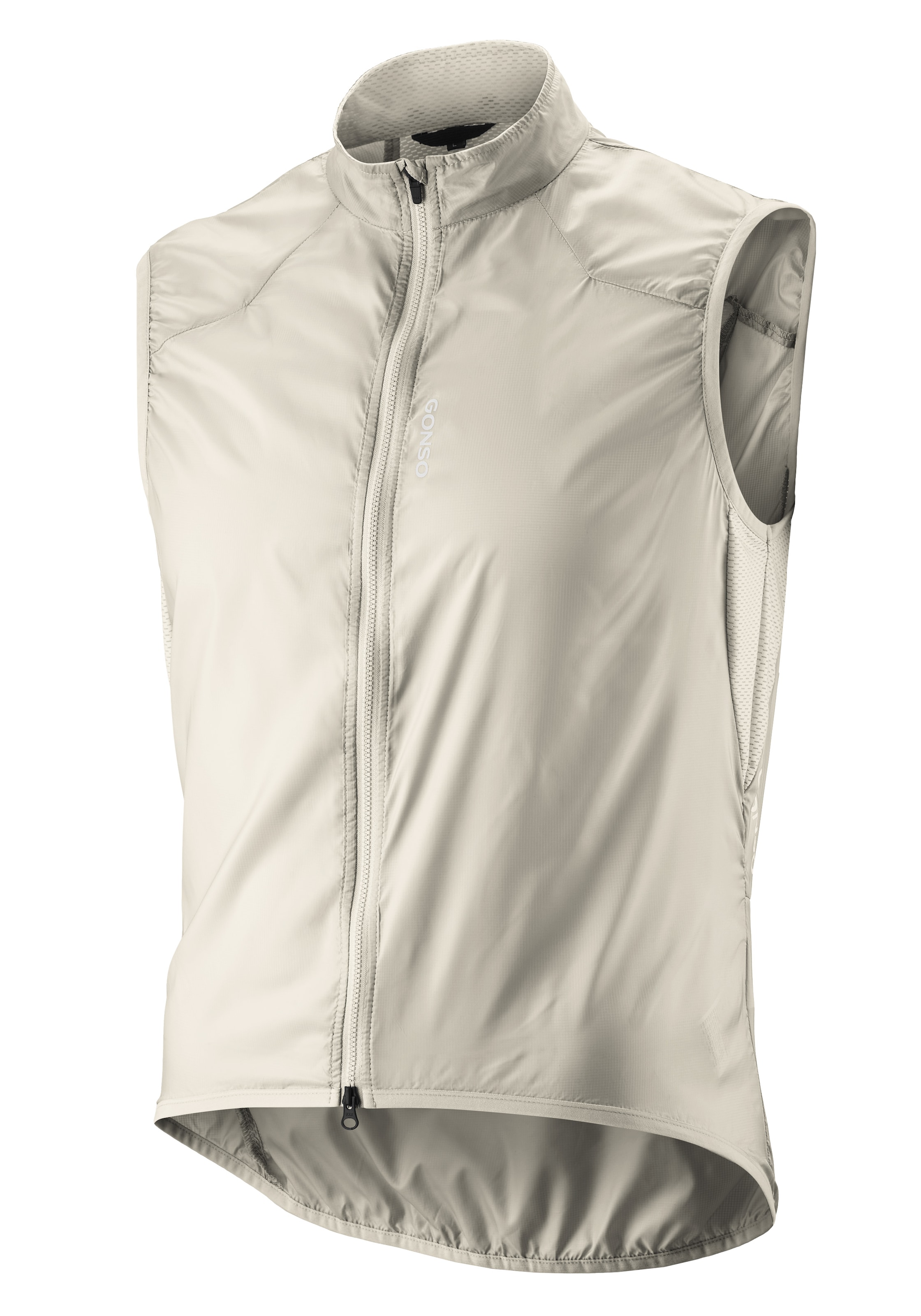 Gonso Funktionsweste »Road Vest Wind M«, Herren Weste, atmungsaktive Radweste, leichte Windweste, Tight Fit