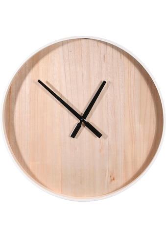 OTTO products Uhr »Matts«, (1 tlg.), aus FSC-zertifiziertem Holz, Ø 60cm kaufen