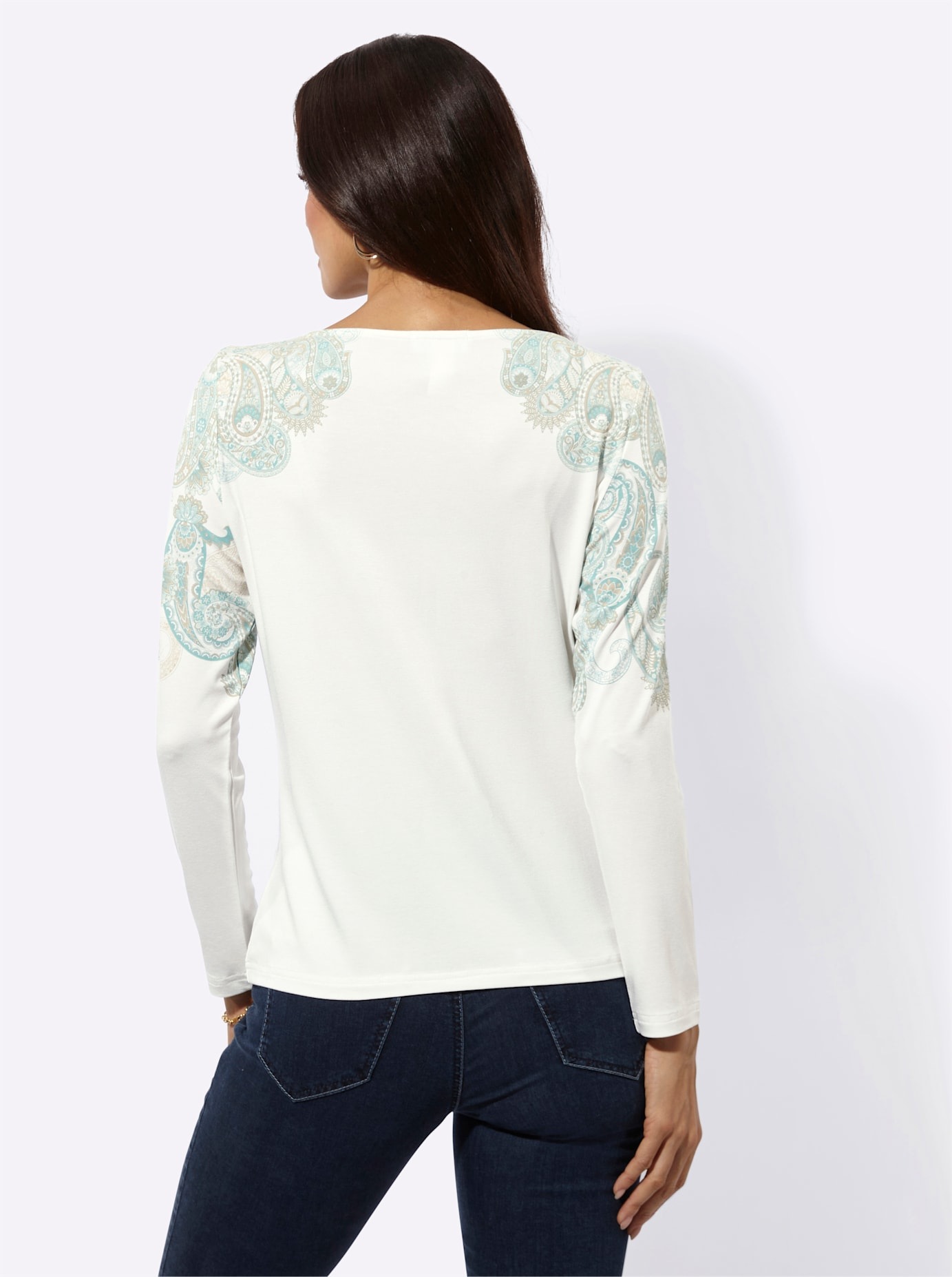 creation L Langarmshirt »Druck-Shirt« 1