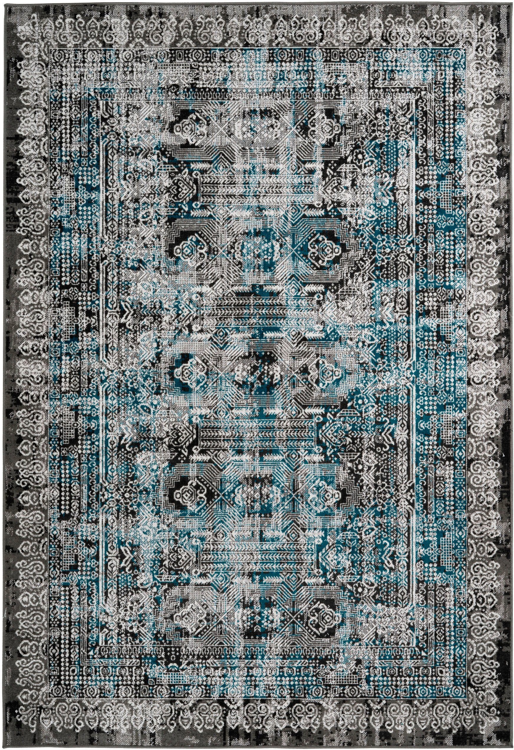 my home Teppich »Liliana« rechteckig 6 mm Höhe Wohnzimmer