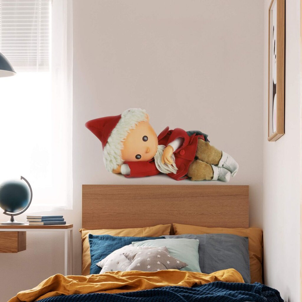 Wall-Art Wandtattoo »Gute Nacht Sandmann Wandsticker«, (1 St.), selbstklebend, entfernbar