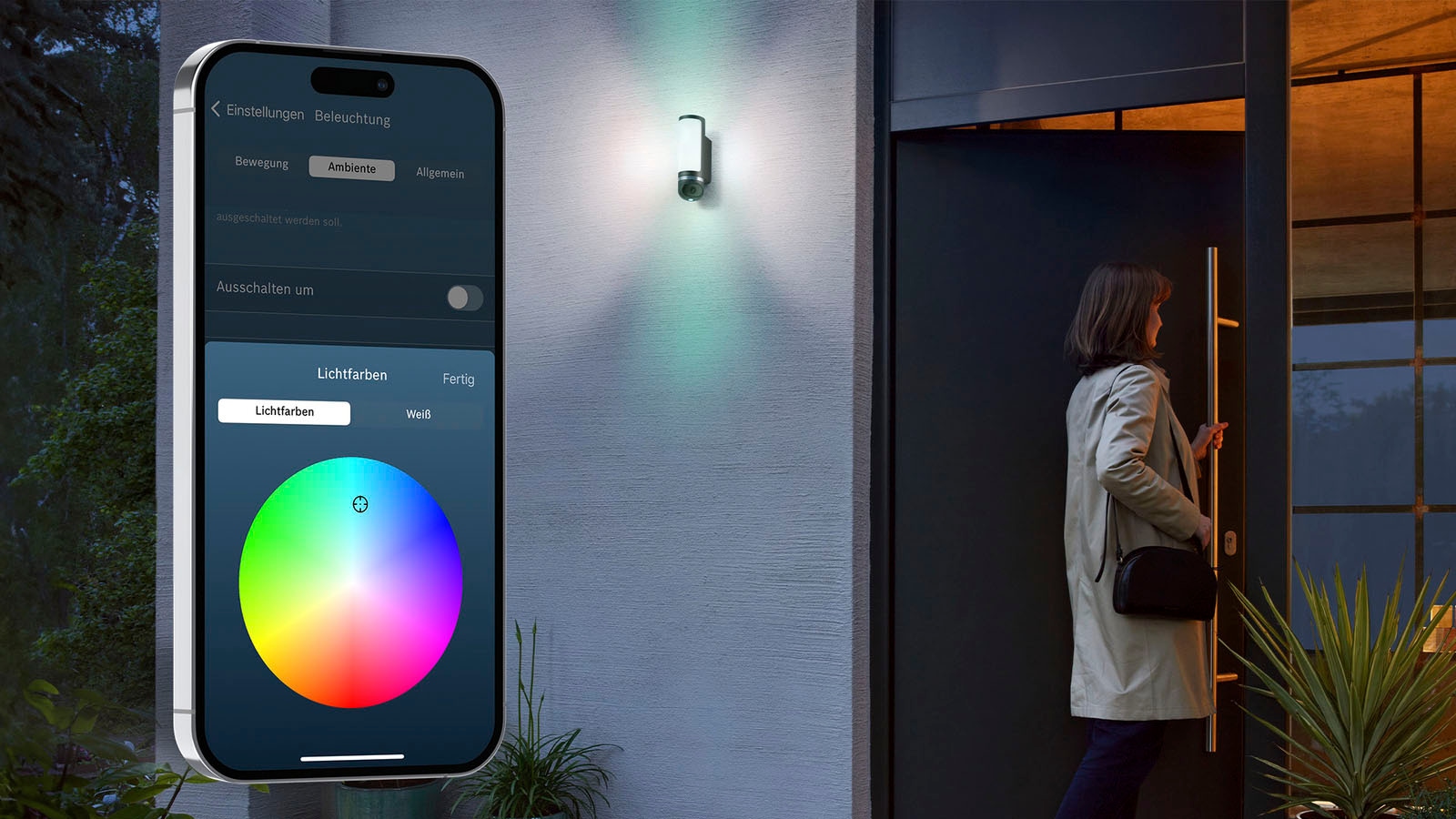 BOSCH Smart Home Kamera »Smart Home Eyes II«, Außenbereich