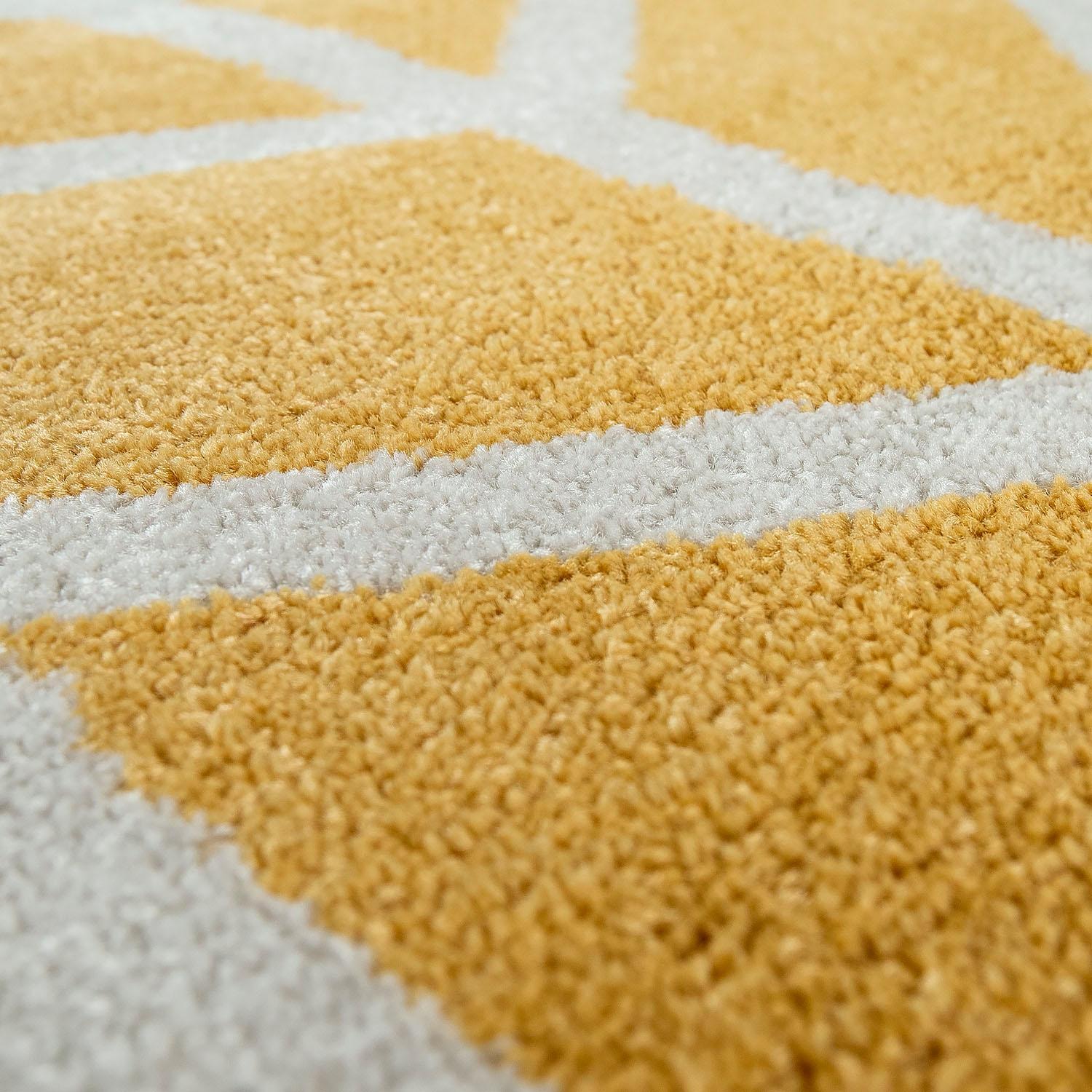 Paco Home Teppich »Pattern 120« rechteckig 15 mm Höhe Kurzflor, modernes geometrisches Design