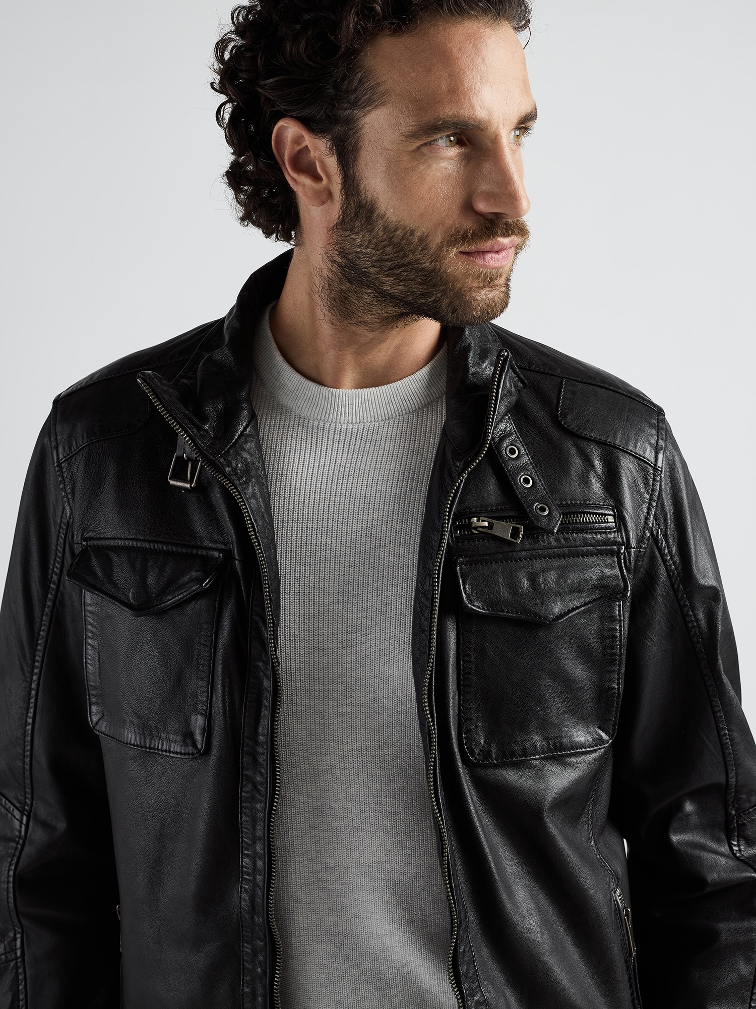 JCC Bikerjacke »Lederjacke 31020345«