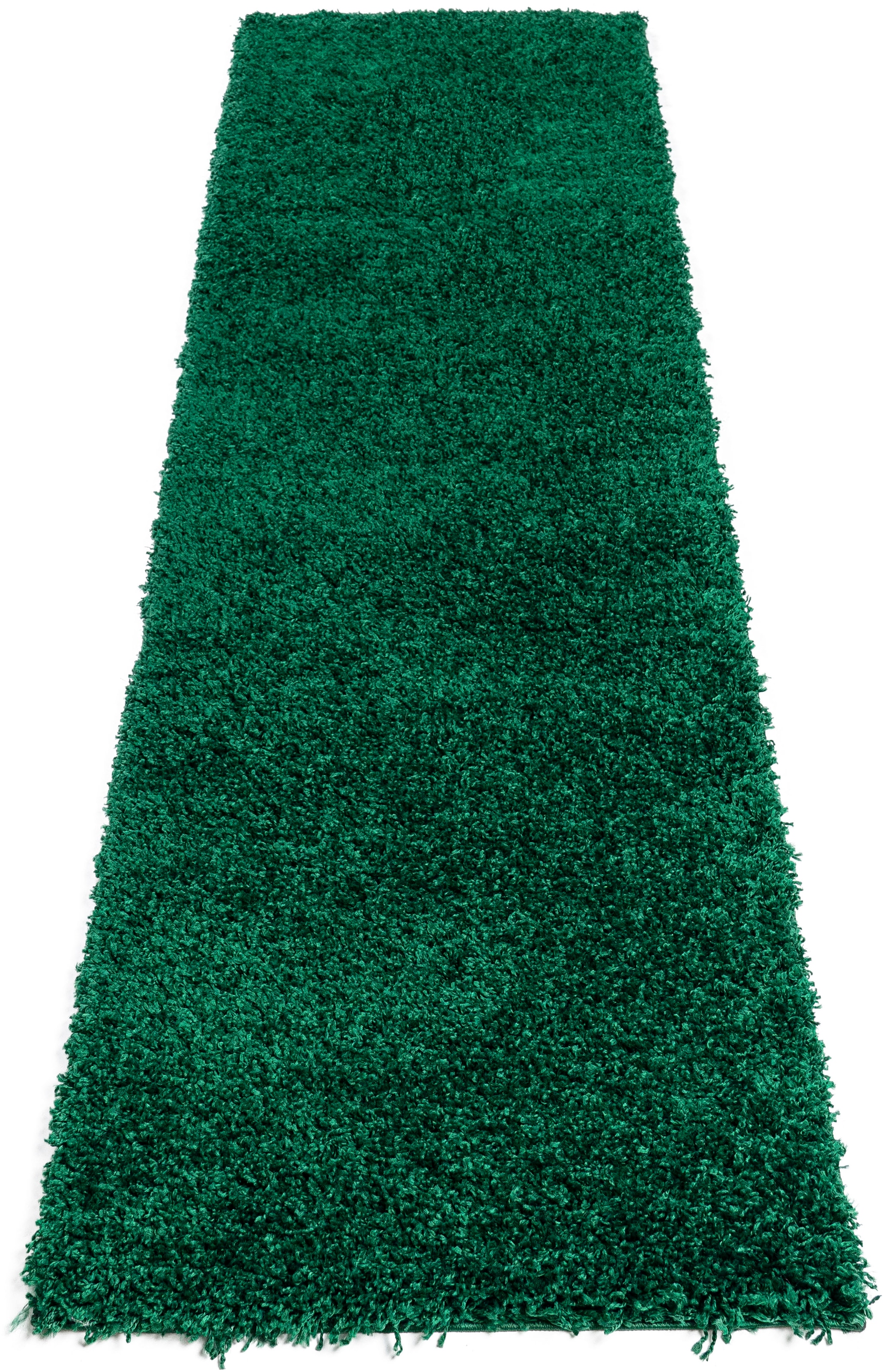 my home Läufer »Viva« rechteckig 45 mm Höhe Läufer, Brücke, Uni-Farben, einfarbig, besonders weich und kuschelig