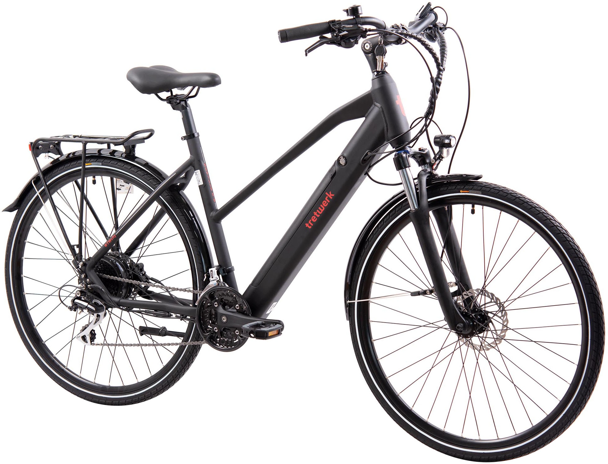 E-Bike »Seville 5.0«, 24 Gang, Shimano, Heckmotor 250 W, Pedelec, Elektrofahrrad für...