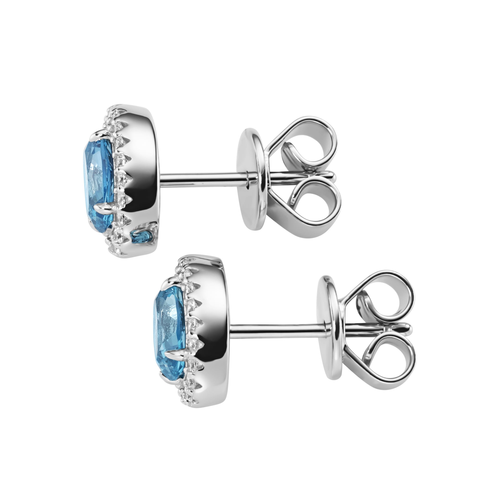 GIORGIO MARTELLO MILANO Paar Ohrstecker »Ohrstecker Ziersteine, Zirkonia weiß, Silber 925«