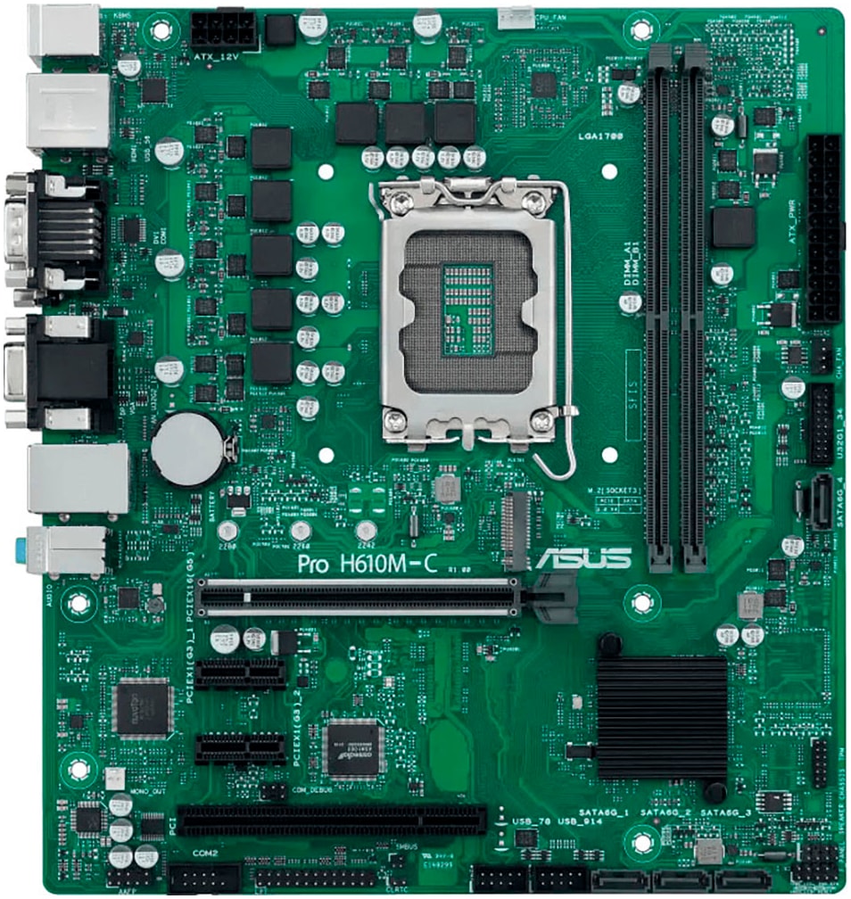 Asus Mainboard »Pro H610M-C-CSM«