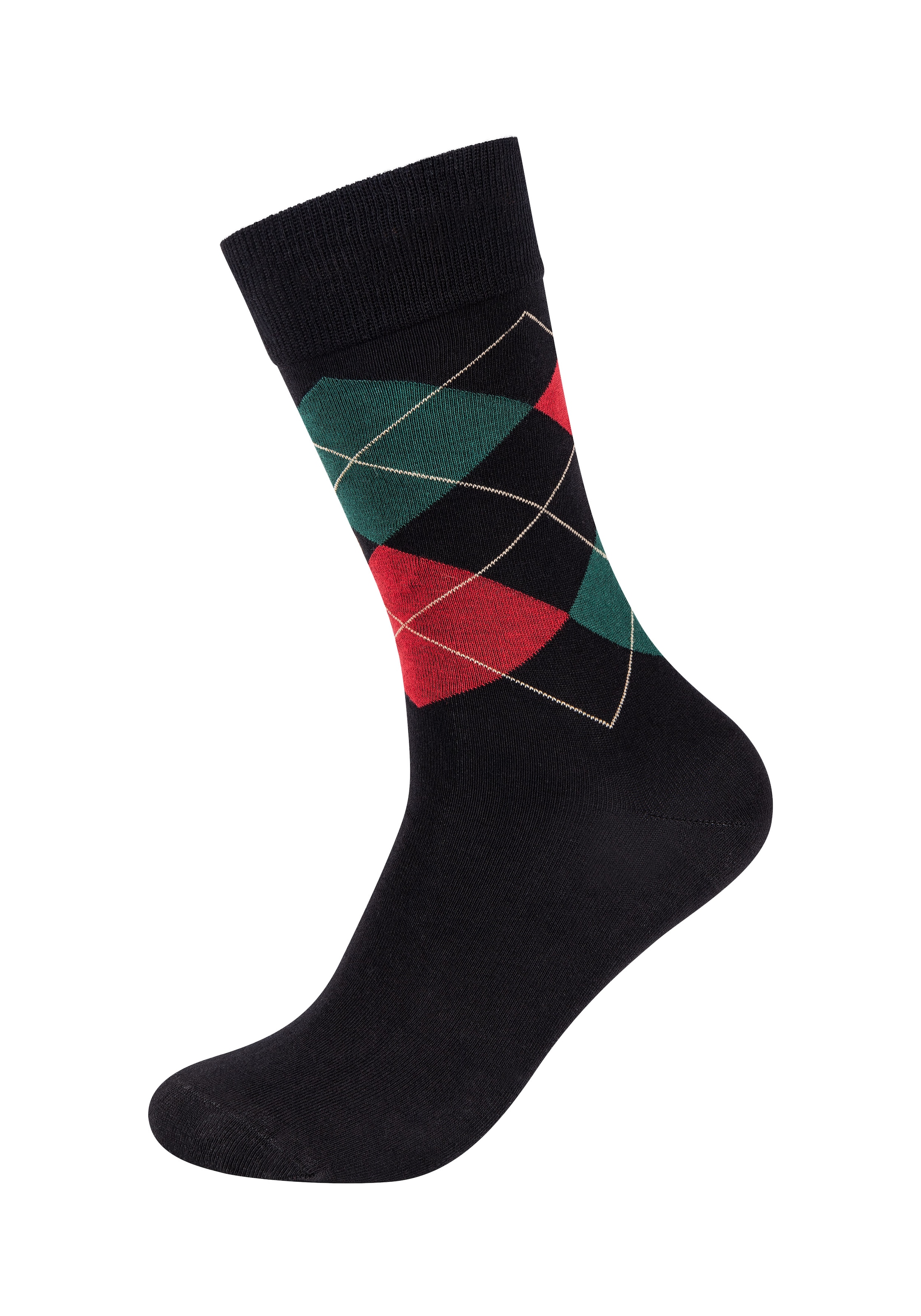 Camano Sneakersocken »ca-soft«, (3 Paar), mit elastischem Bund