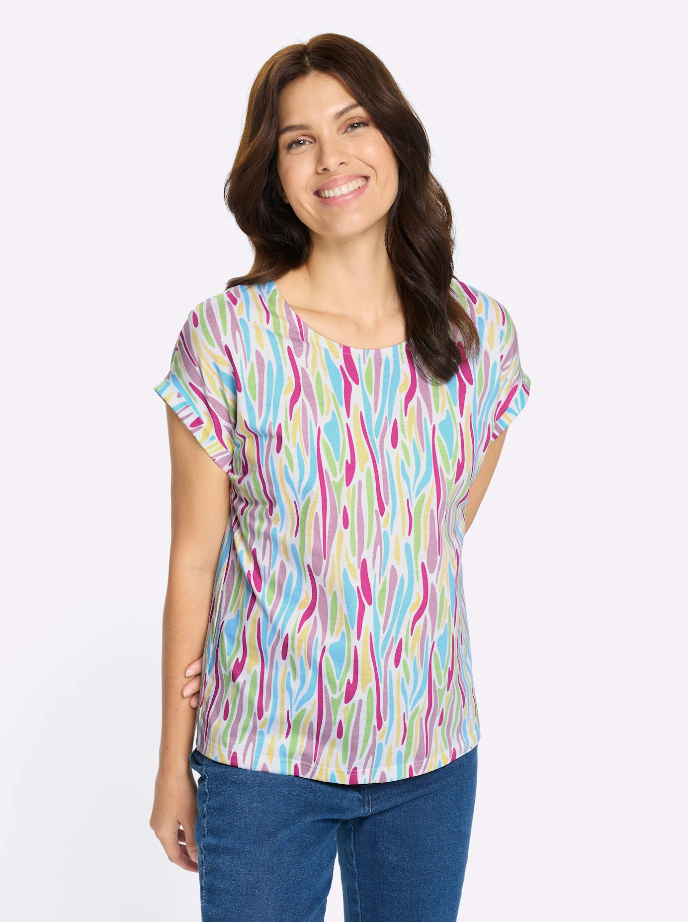 Classic Basics Kurzarmshirt »Druck-Shirt« 1 tlg.