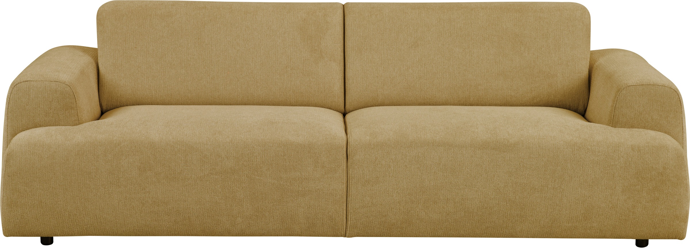 andas 3-Sitzer »Linkka, Breite 237 cm«, in einem weichen Chenille-Stoff, mit Wellenunterfederung