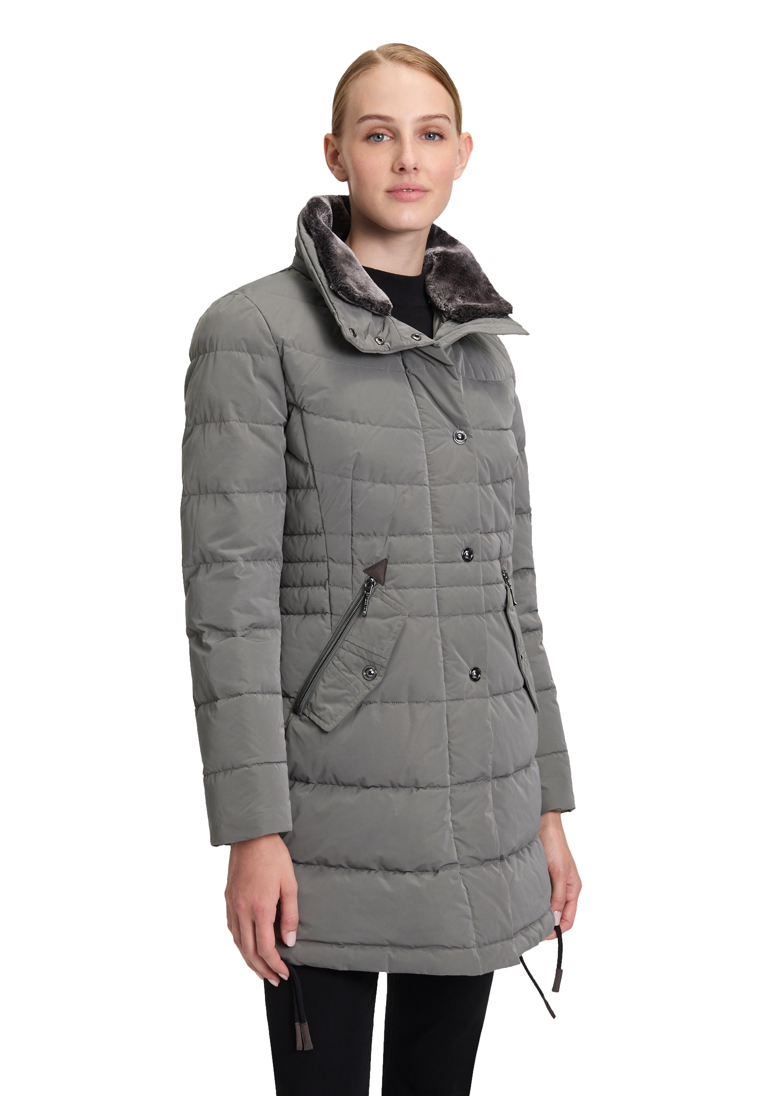 Gil Bret Steppjacke, mit Kapuze, mit abnehmbarer Kapuze