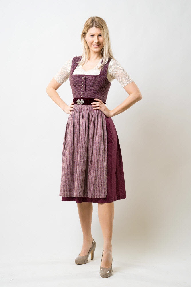 Nübler Trachtenkleid »Dirndl midi Lotti«
