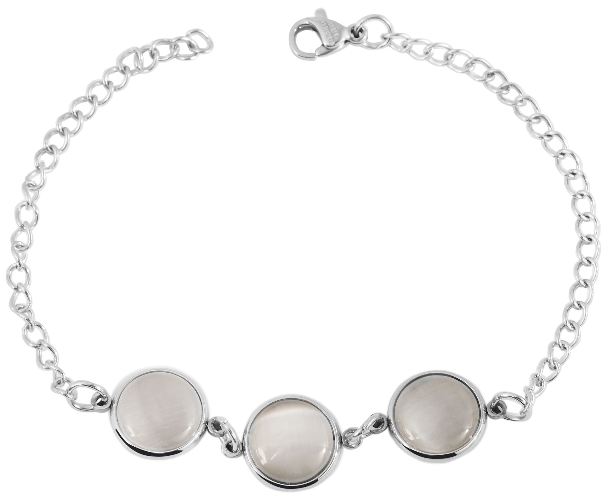 Adelia´s Armband »Damen Armband aus Edelstahl 20 cm«