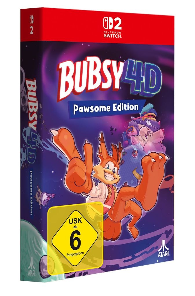 ATARI Spielesoftware »Bubsy 4D Pawsome Edition« Nintendo Switch 2