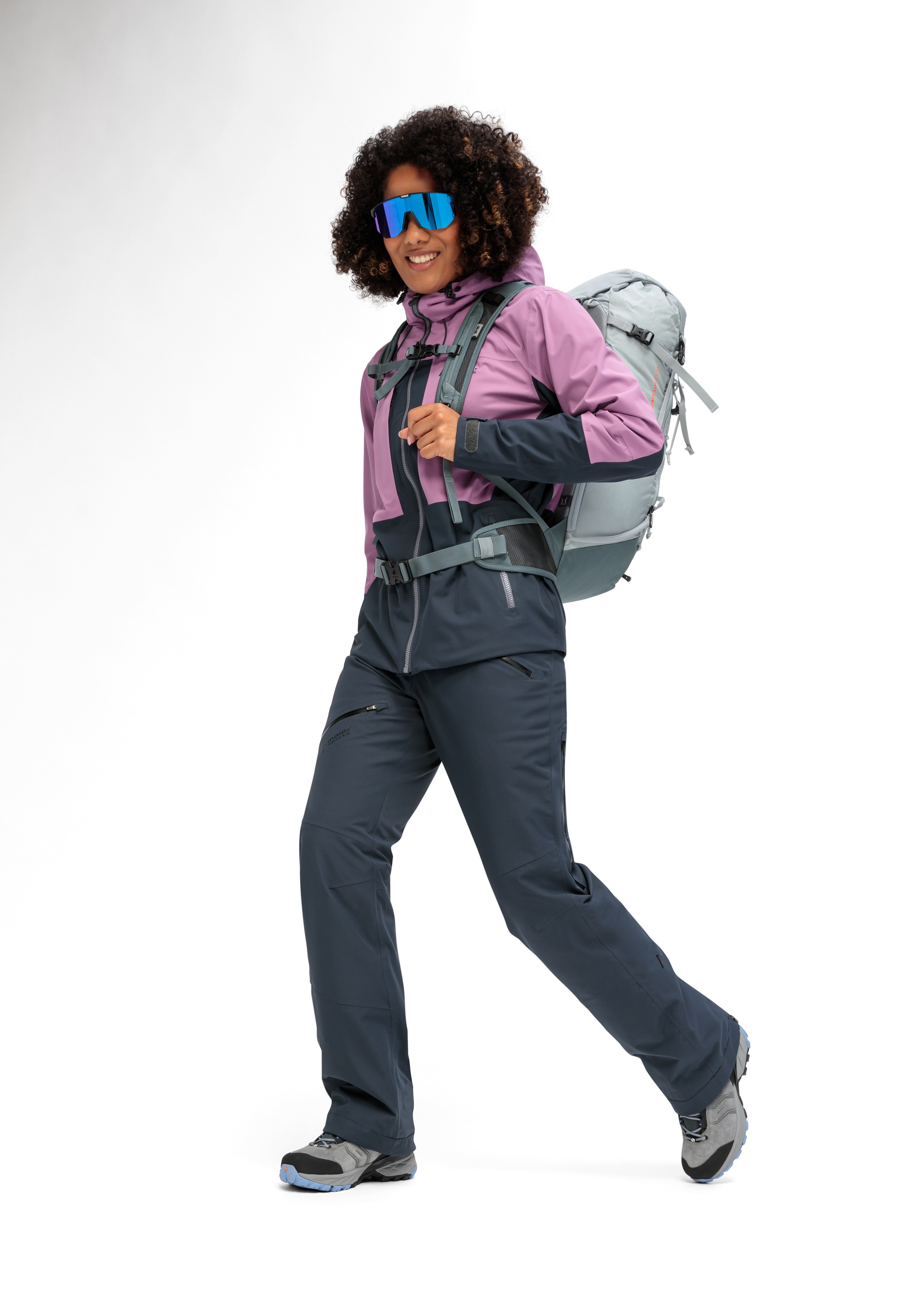 Maier Sports Funktionshose »Lindon Pants W«, Damen Skitourenhose, atmungsaktiv, wasserdicht, verstellbarer Bund