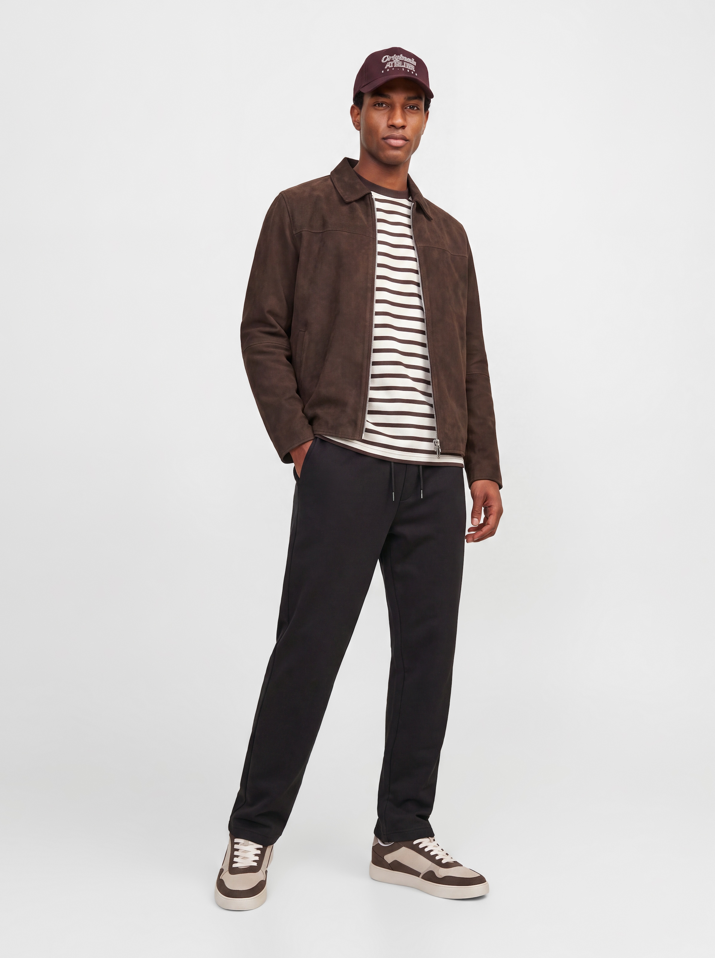 Jack & Jones Sweathose »JPSTBILL BARRON SWEAT PANTS NOOS«  Materialmix, regular fit